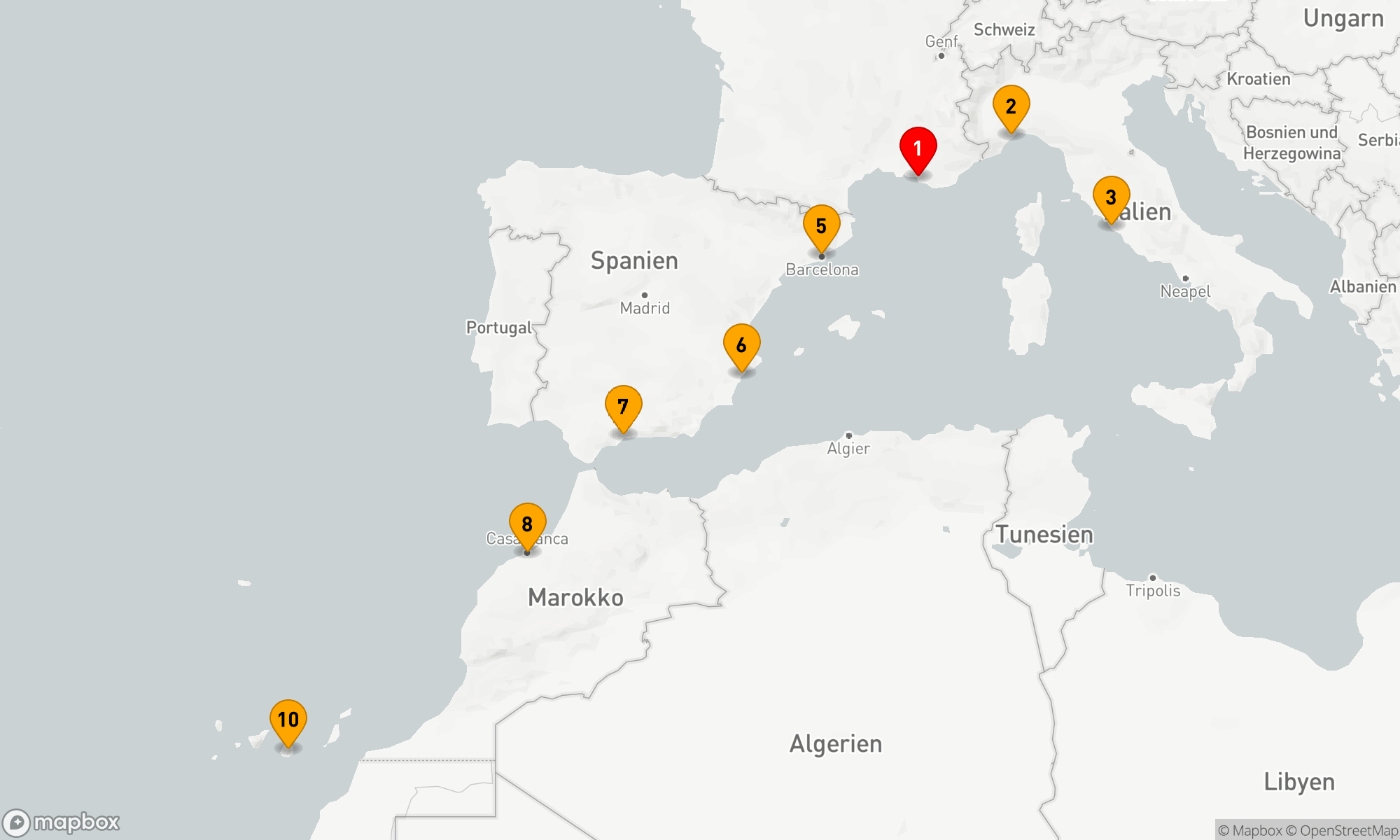 Route 9 Nächte - Mediterrane Entdeckungsreise nach Gran Canaria