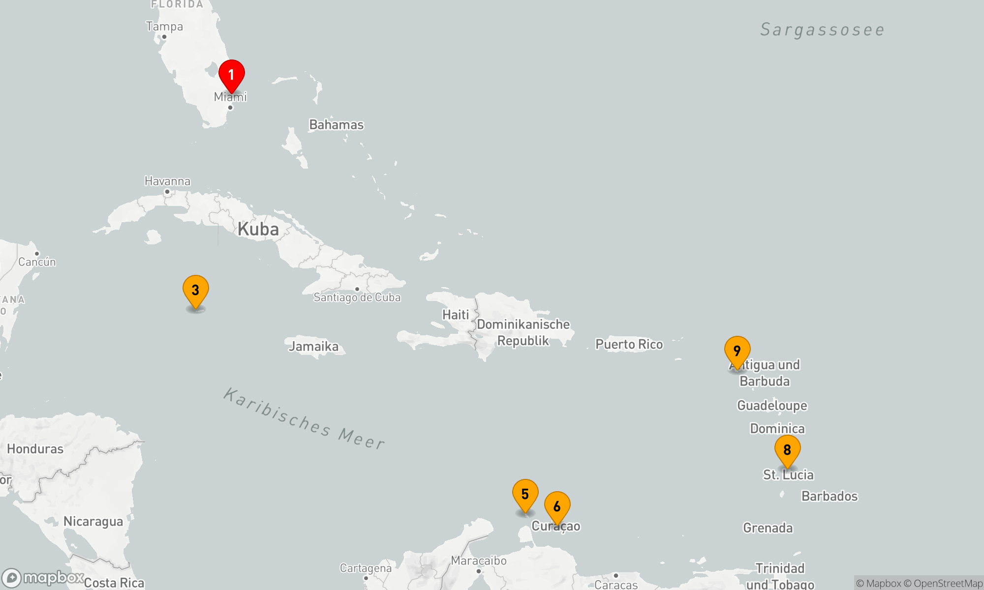 Route 11 Nächte - DAS BESTE DER SÜDLICHEN KARIBIK