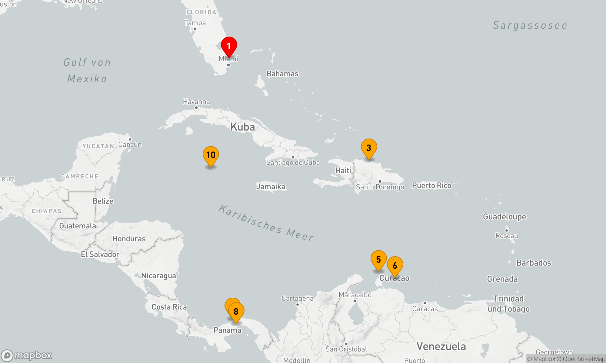 Route 11 Nächte - PANAMAKANAL & SÜDLICHE KARIBIK