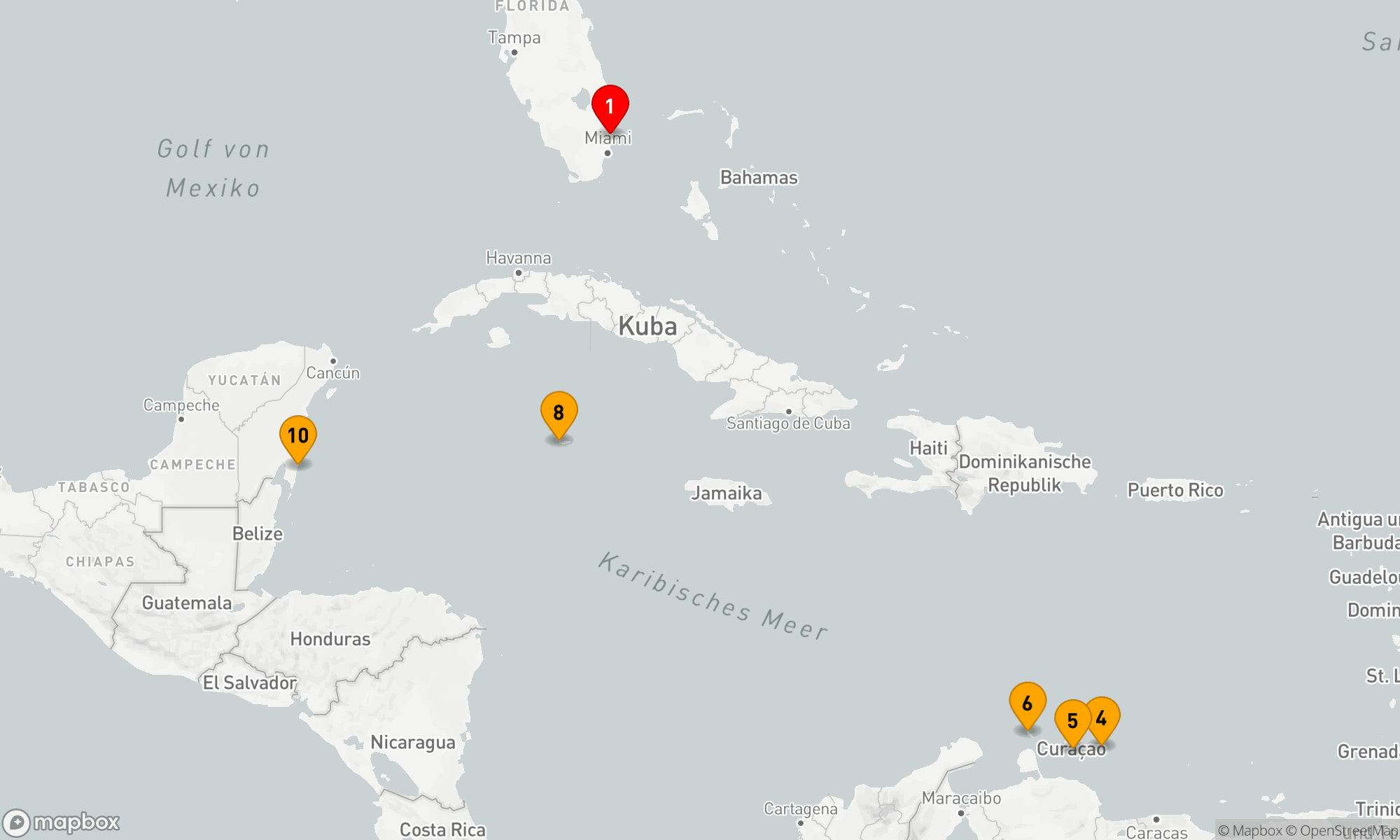 Route 11 Nächte - MEXIKO & SÜDKARIBIK URLAUB