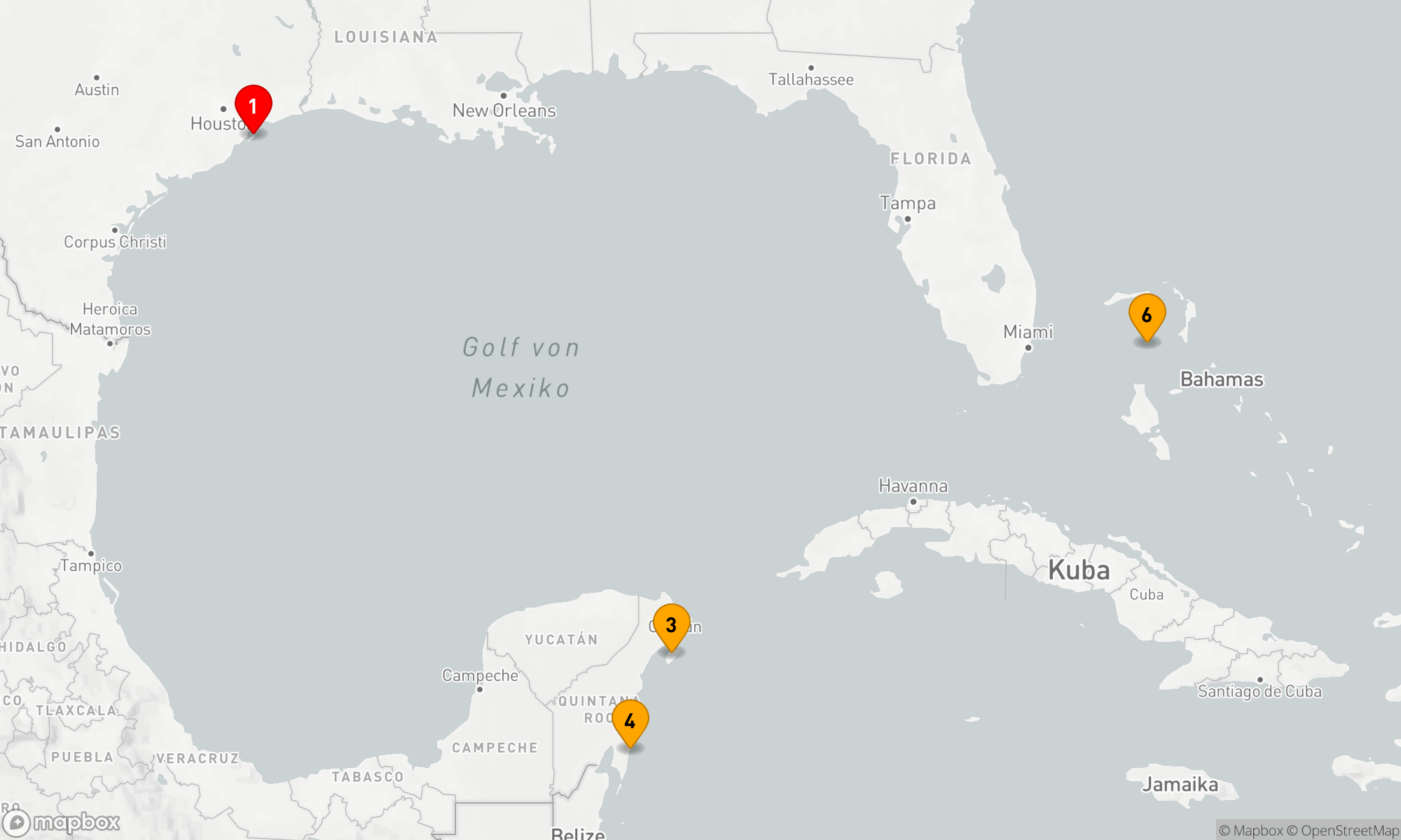 Route 8 Nächte - PERFEKTER TAG COCOCAY & WESTKARIBIK