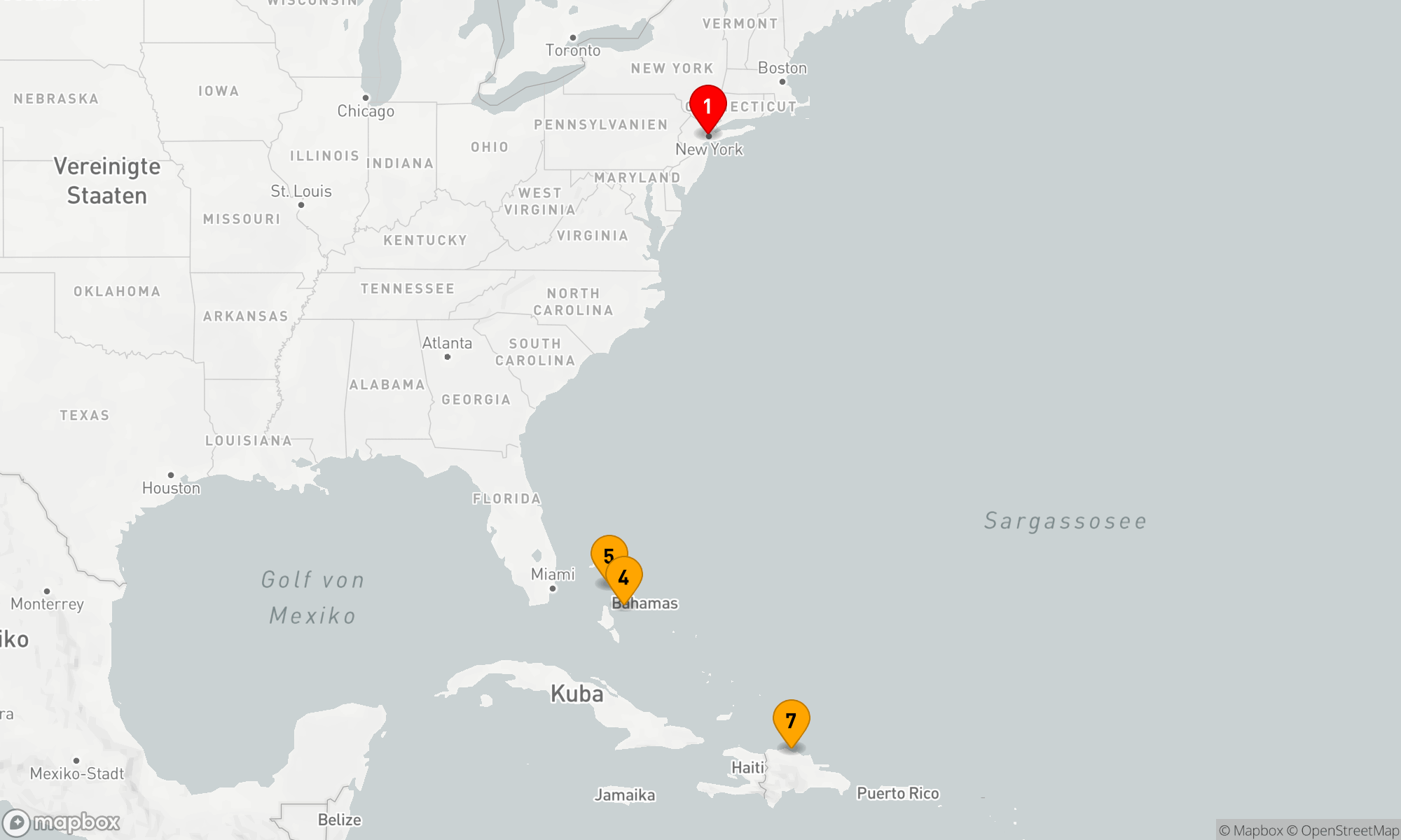 Route 9 Nächte - PERFEKTER TAG COCOCAY & OSTKARIBIK