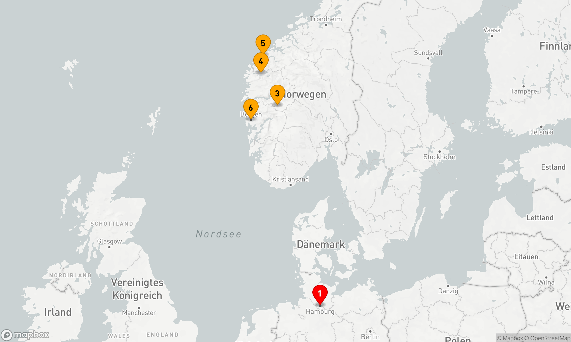 Route 7 Nächte - Adults-only: Norwegens Fjordwelten