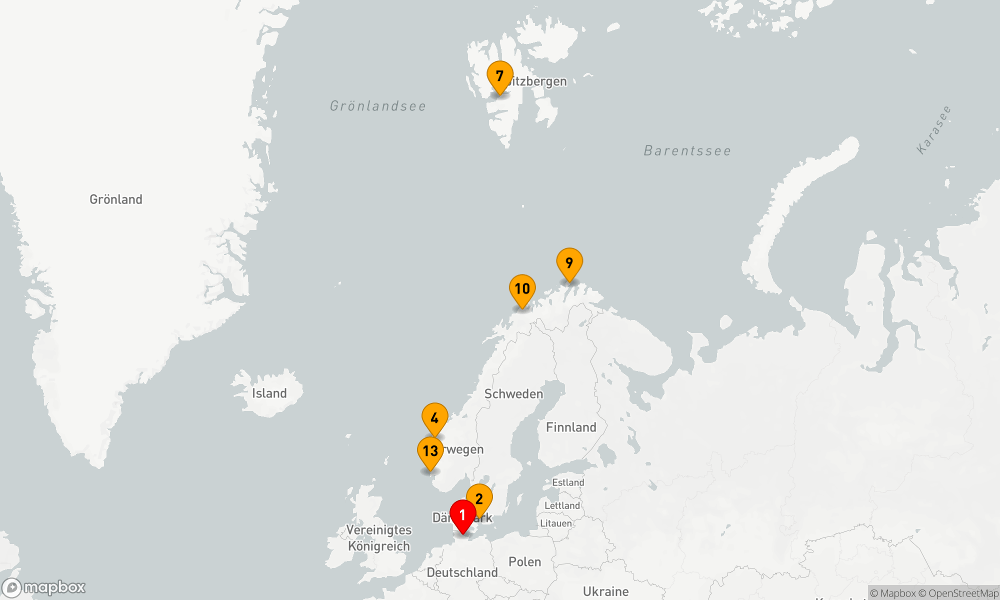 Route 14 Nächte - Sehnsuchtsziel Spitzbergen