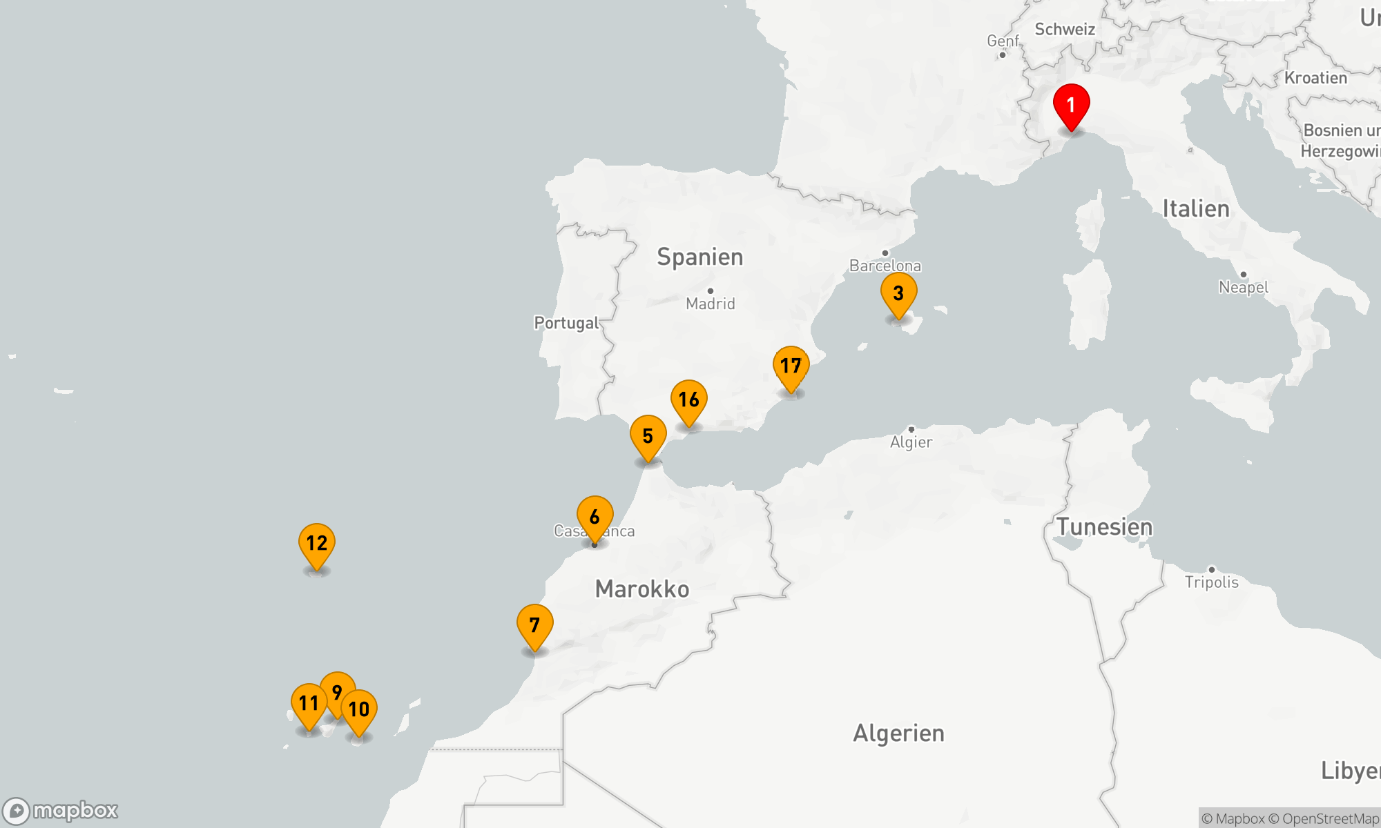 Route 18 Nächte - Weihnachten & Silvester