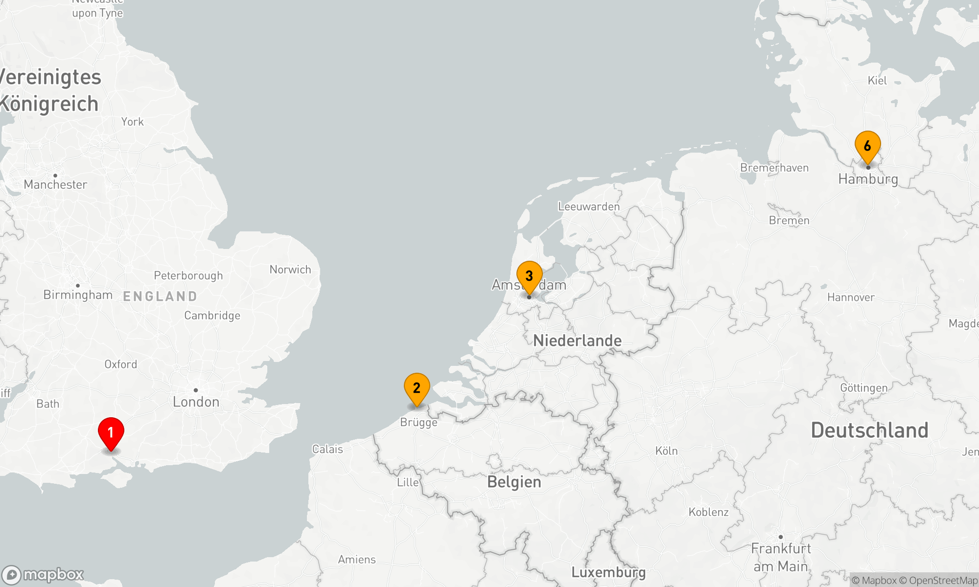 Route 7 Nächte - Deutschland - Niederlande - Belgien (H802)
