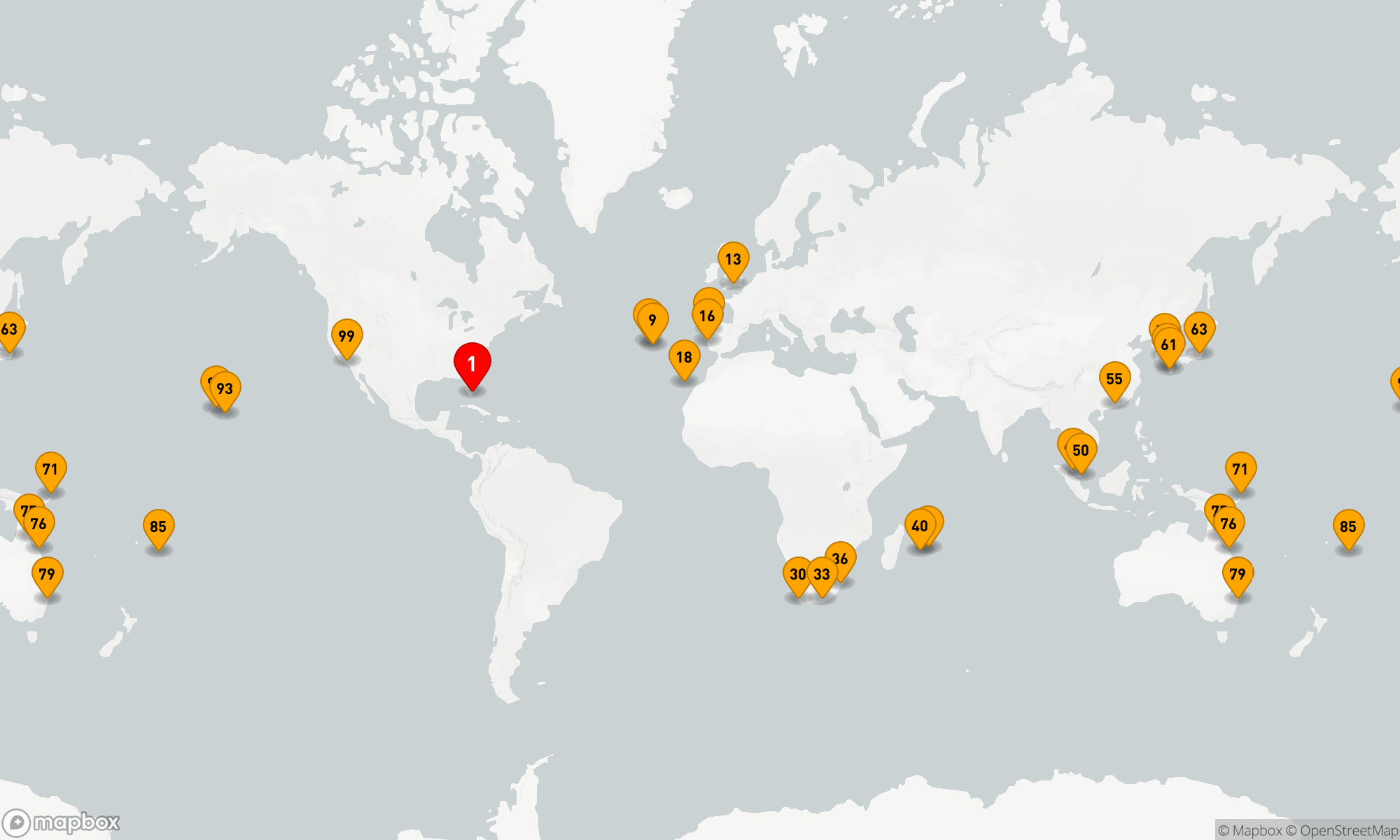Route 99 Nächte - Weltreise ab Miami (Q802C)