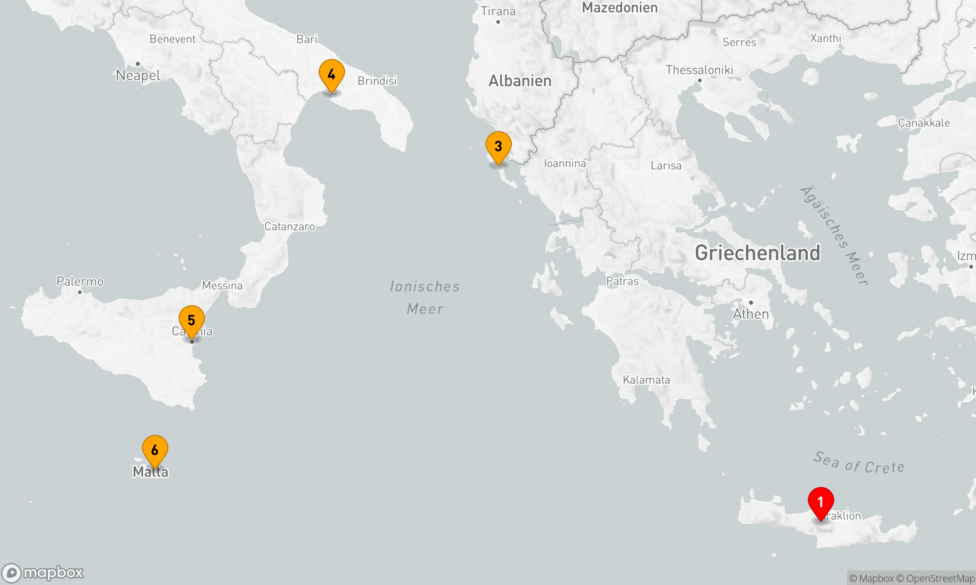 Route 7 Nächte - Inselwelten zum Verlieben