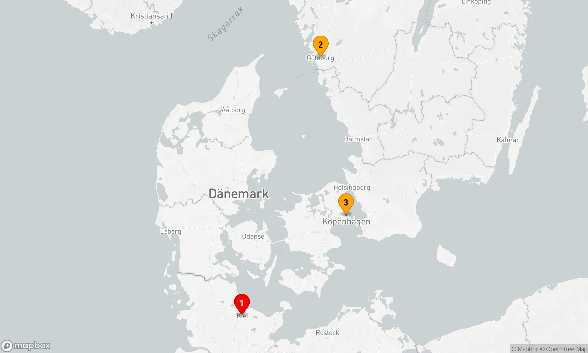 Route 3 Nächte - Kurzreise in den Norden