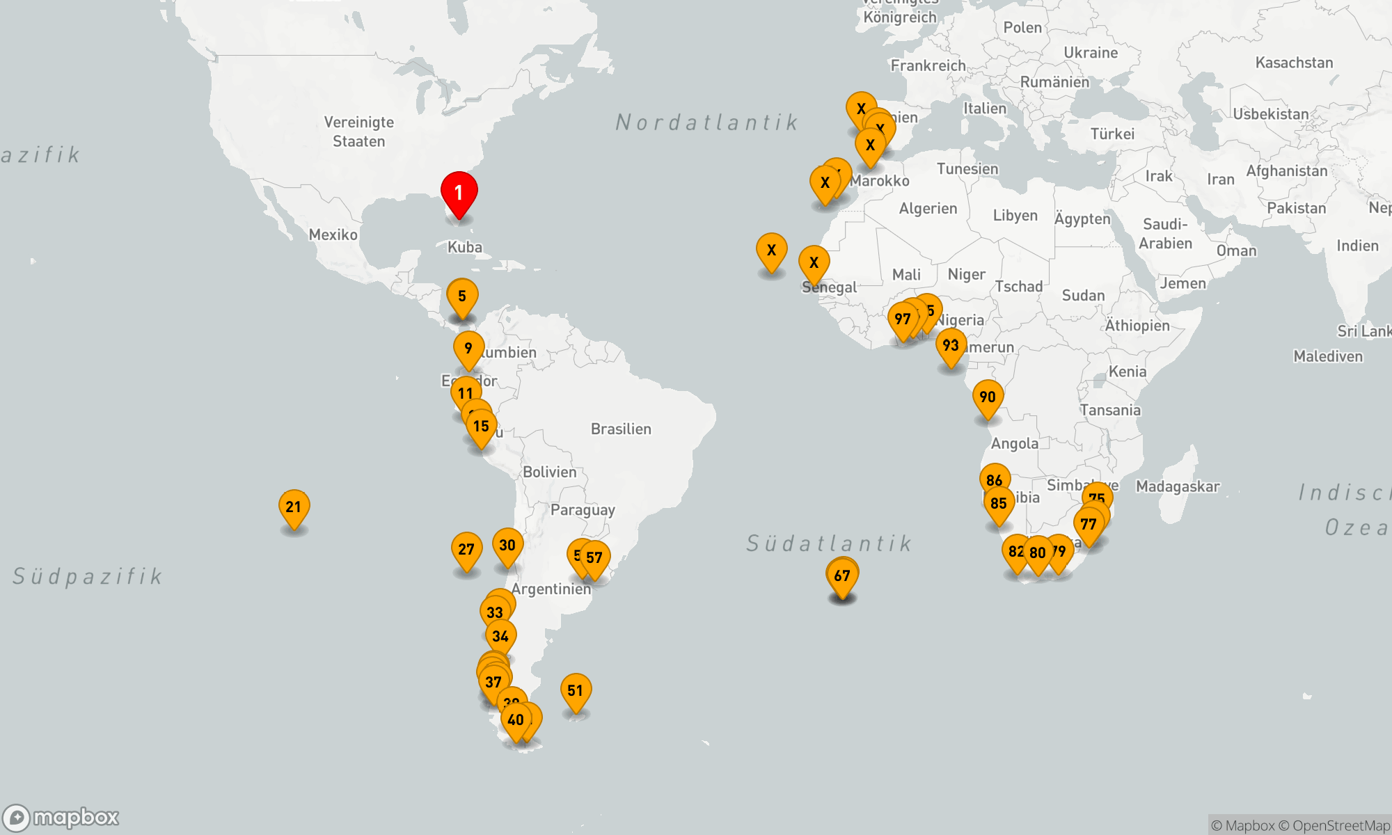 Route 112 Nächte - KAP ZU KAP WELTREISE: MIAMI BIS LISSABON