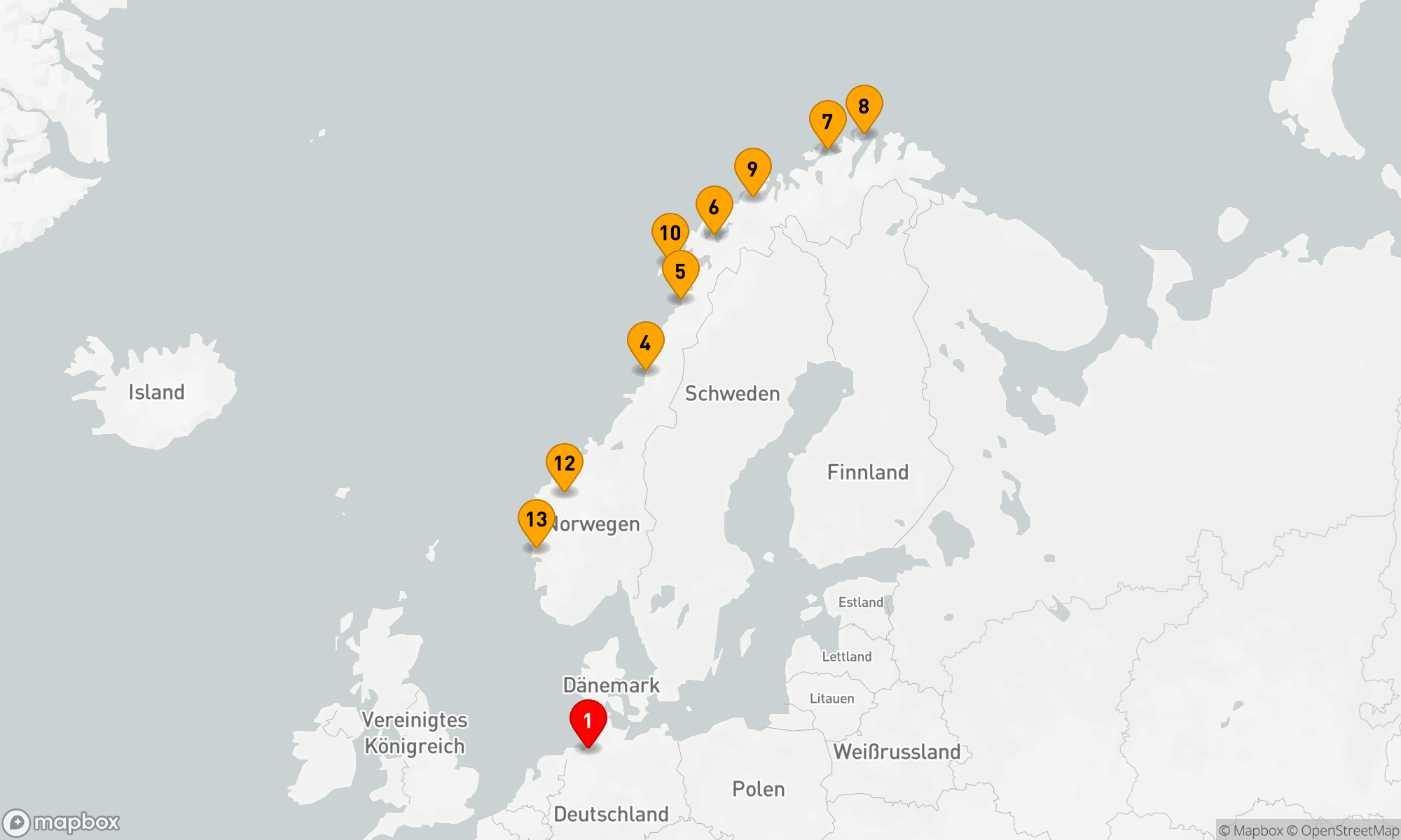 Route 14 Nächte - Norwegens Küstenträume