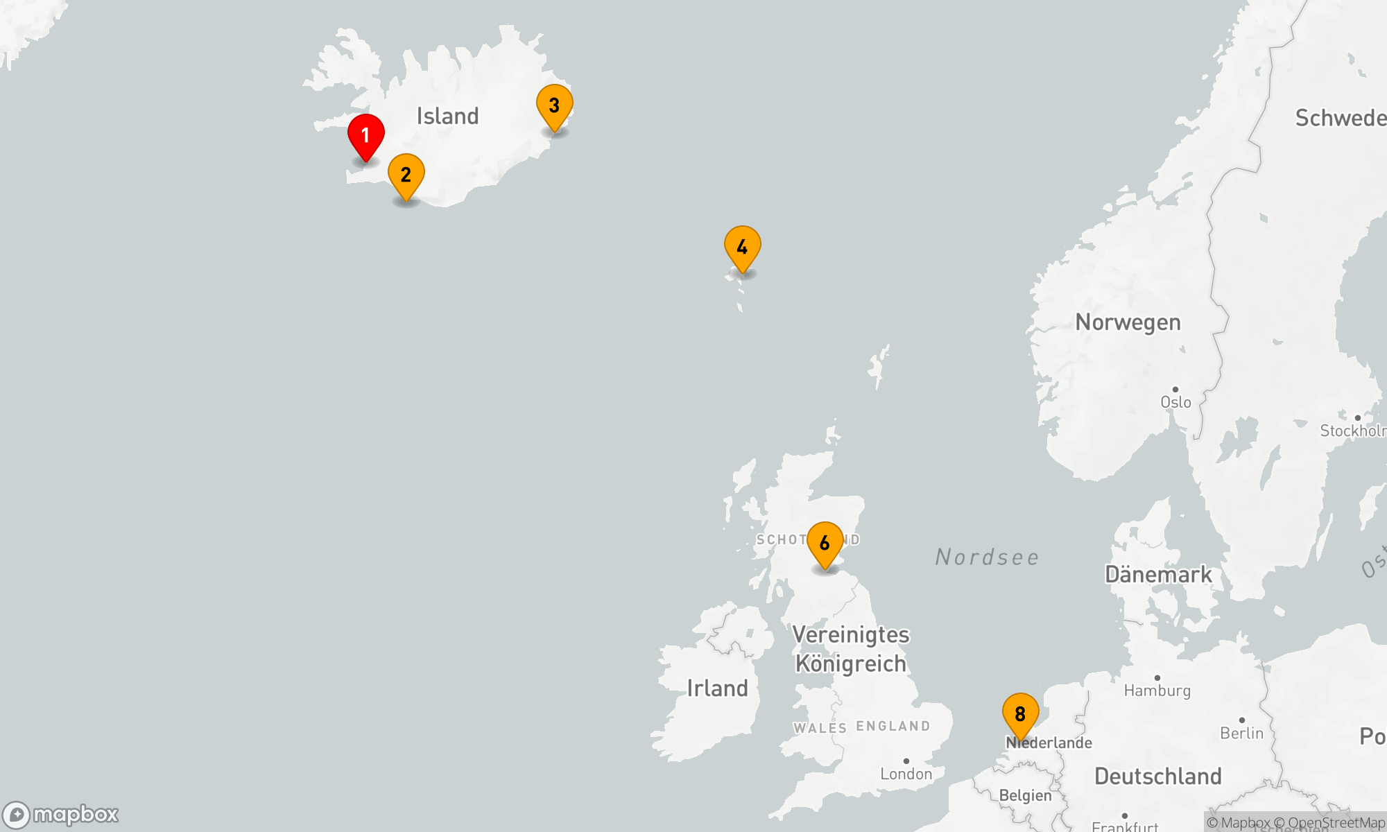 Route 7 Nächte - WIKINGERPFADE & KELTISCHE URSPRÜNGE: ABENDAUFENTHALT IN EDINBURGH