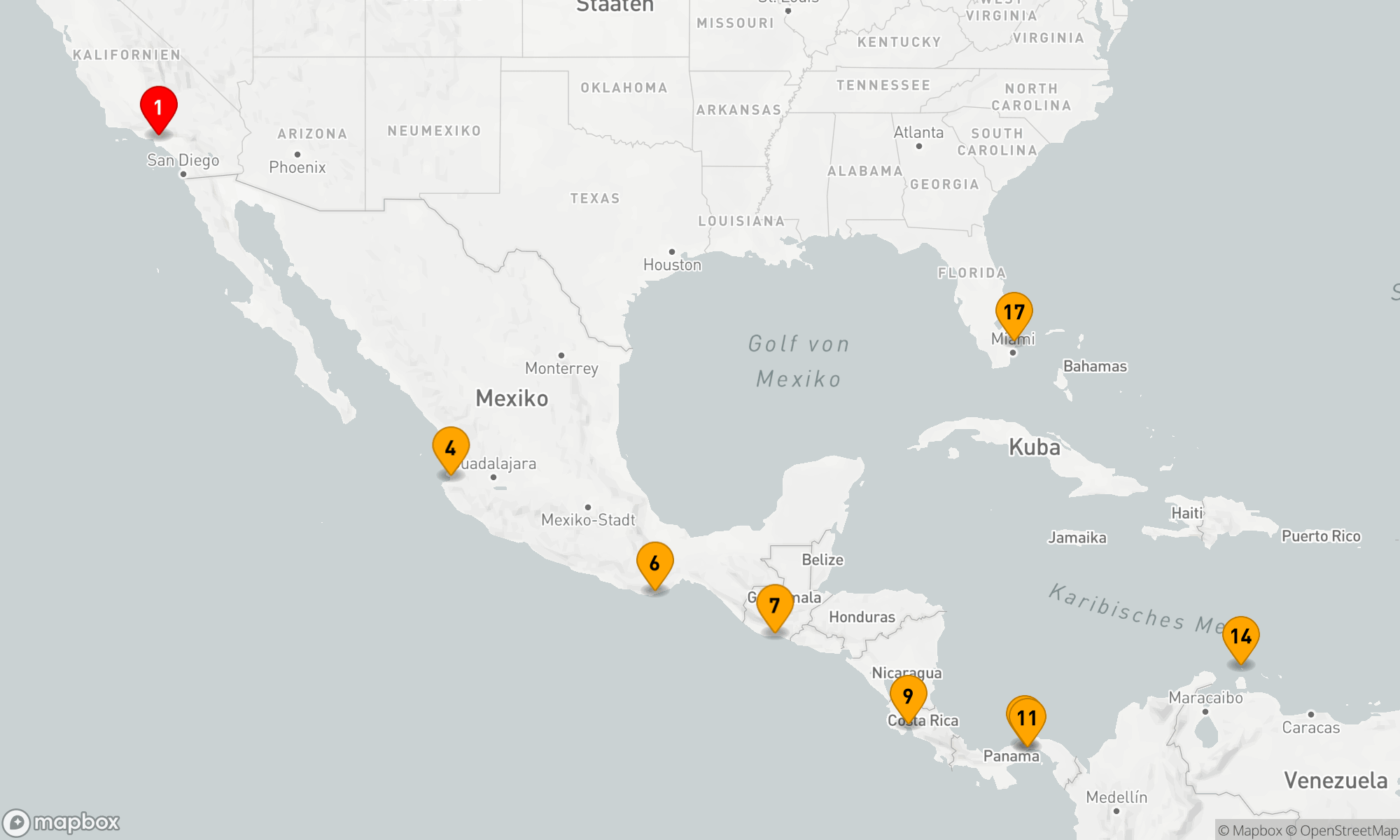 Route 16 Nächte - Panamakanal - von Ozean zu Ozean