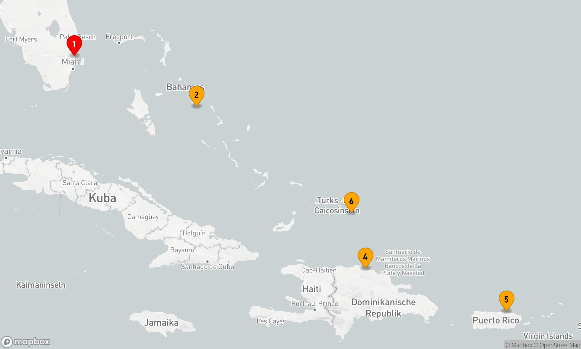 Route 7 Nächte - Östliche Karibik mit Puerto Rico