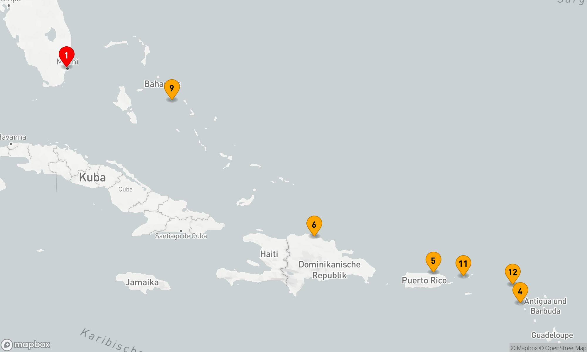 Route 14 Nächte - Ostkaribischer Abenteurer