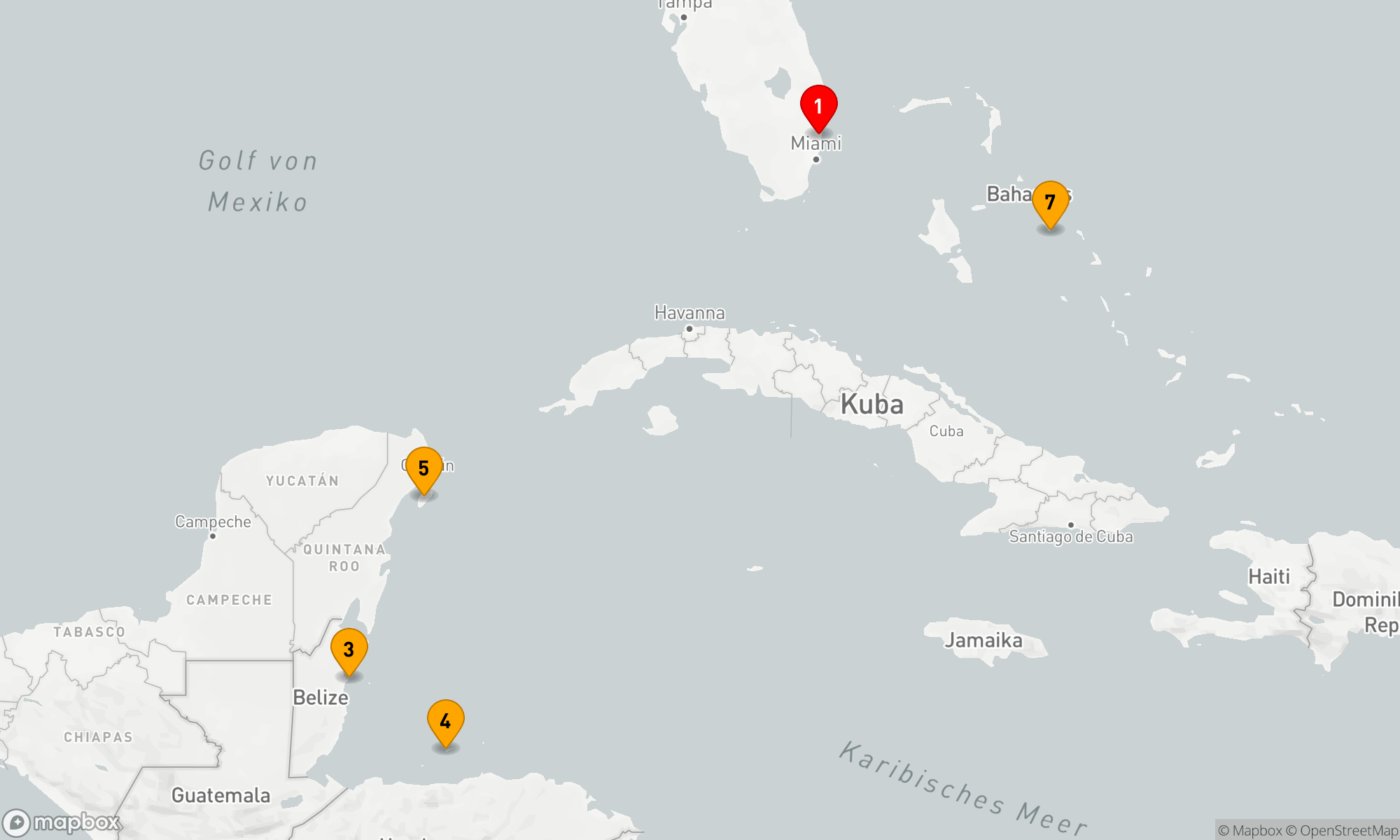 Route 7 Nächte - Westliche Karibik mit Mexiko