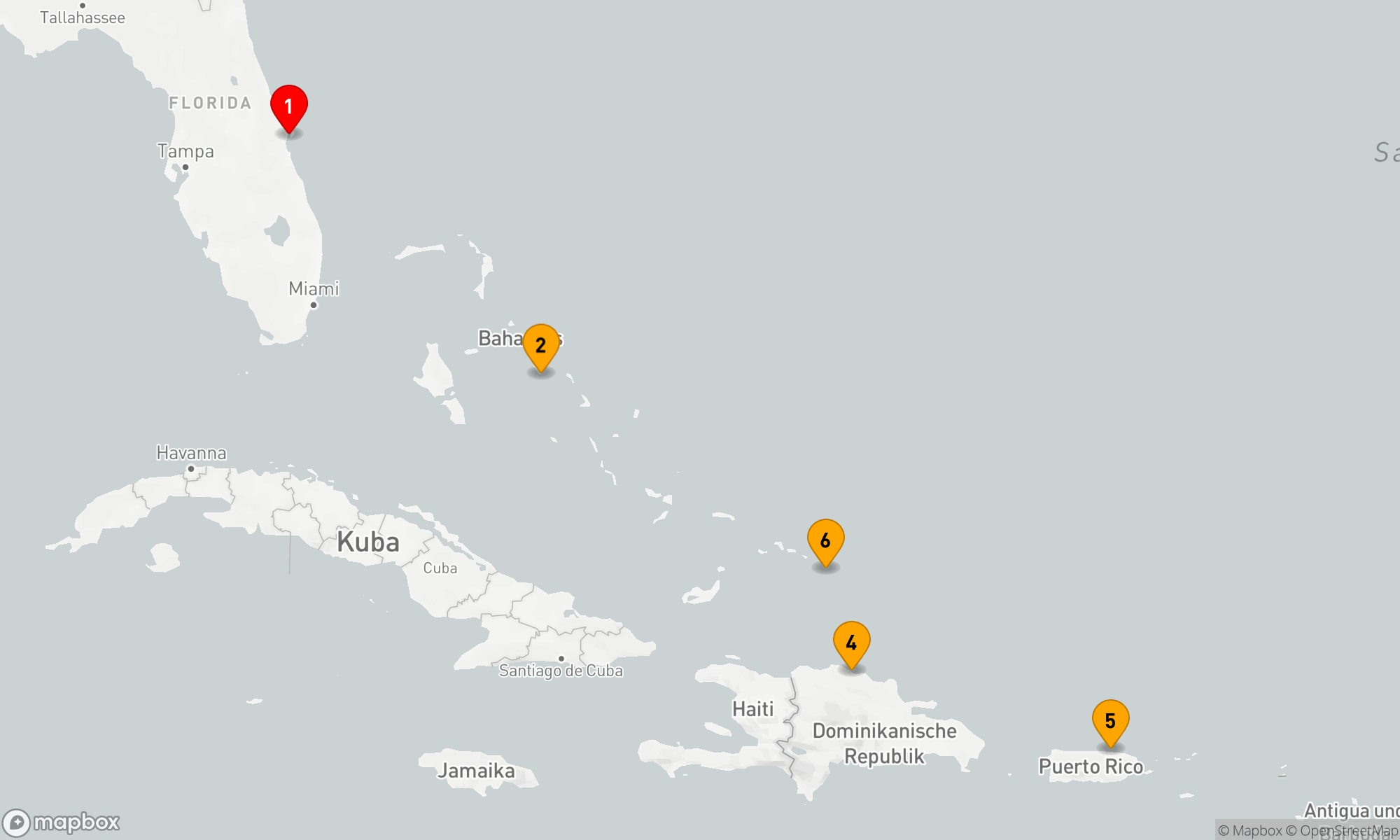 Route 7 Nächte - Östliche Karibik mit Puerto Rico
