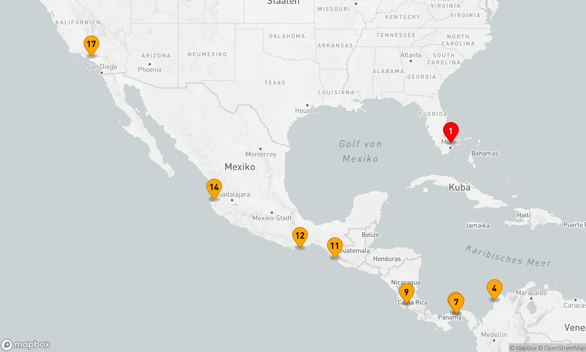 Route 16 Nächte - Panamakanal - von Ozean zu Ozean