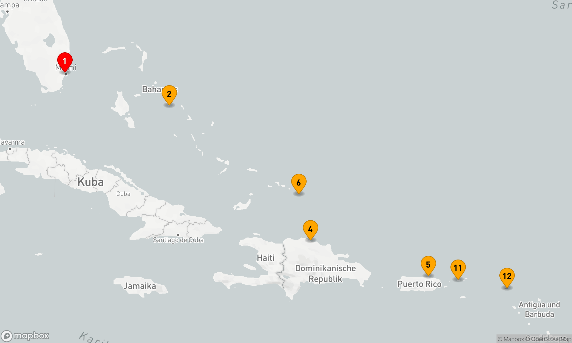 Route 14 Nächte - Ostkaribischer Abenteurer