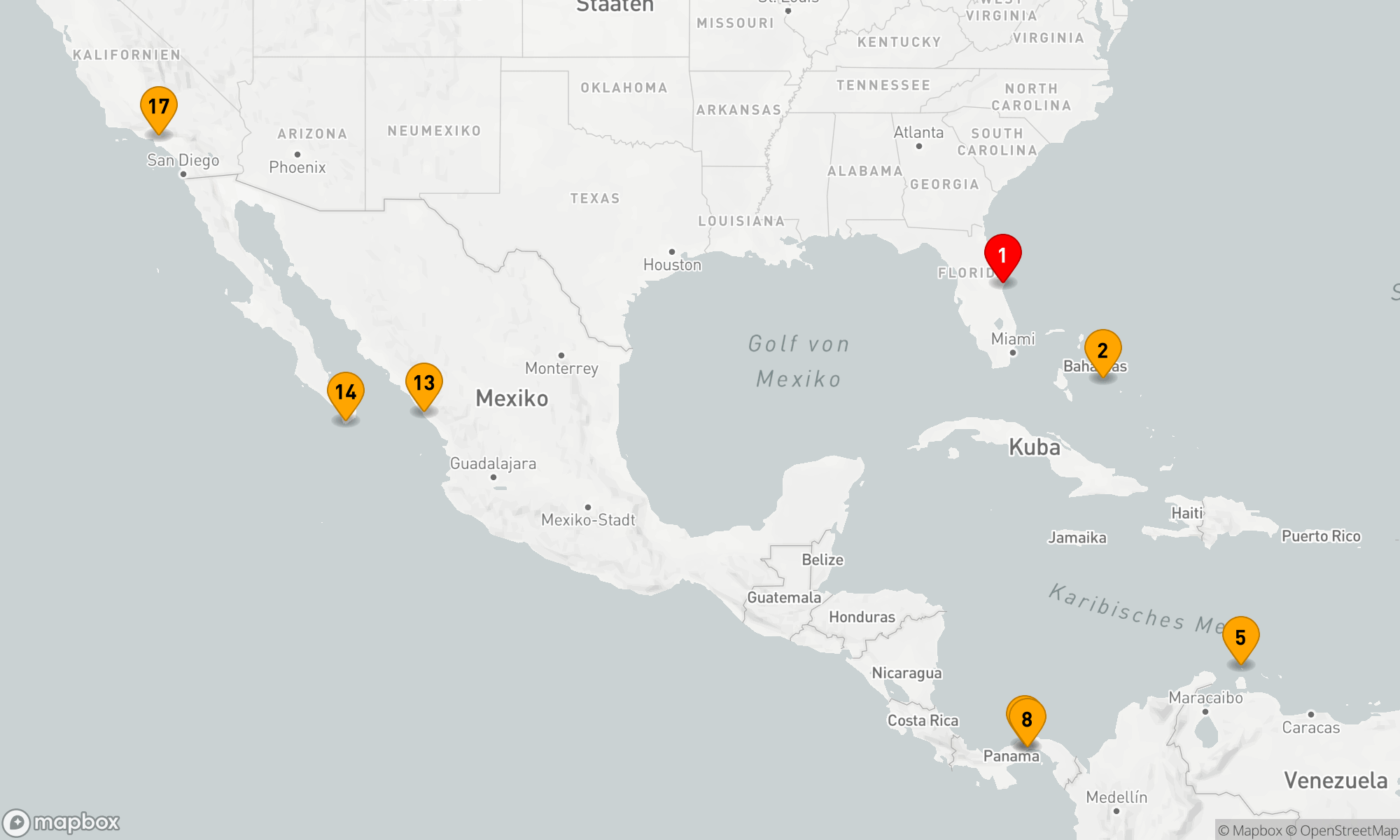 Route 16 Nächte - Panamakanal - von Ozean zu Ozean