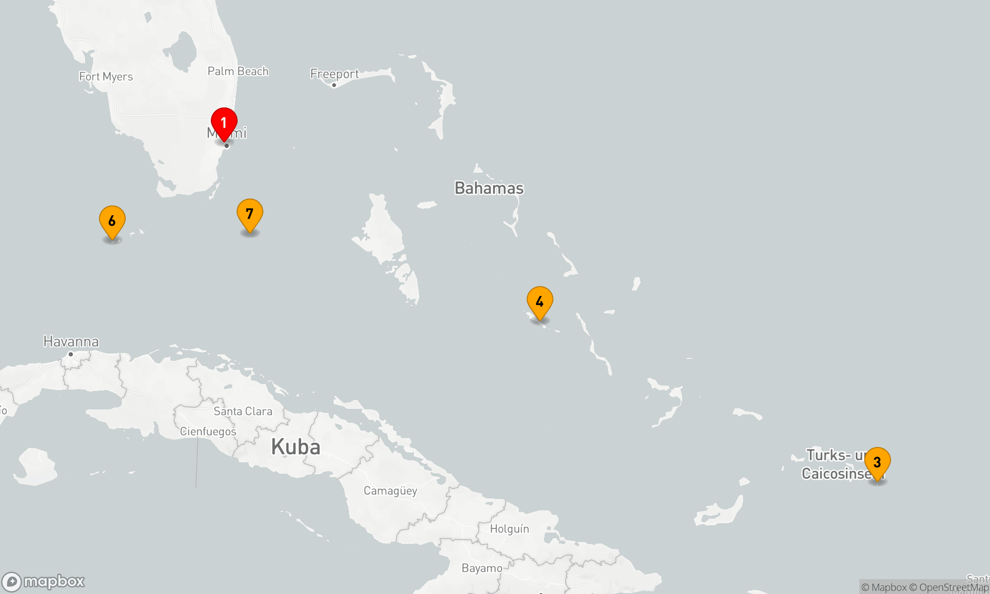 Route 7 Nächte - Karibische Eleganz: Glanz der Inseln