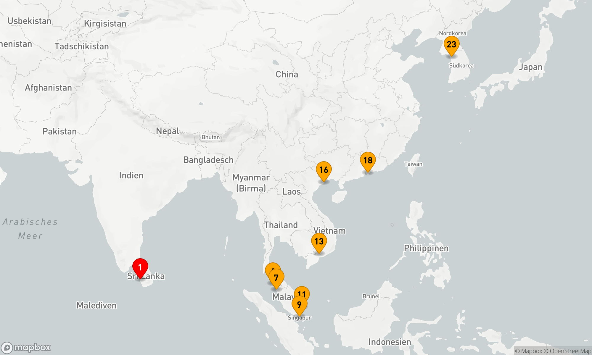 Route 22 Nächte - In den Fernen Osten