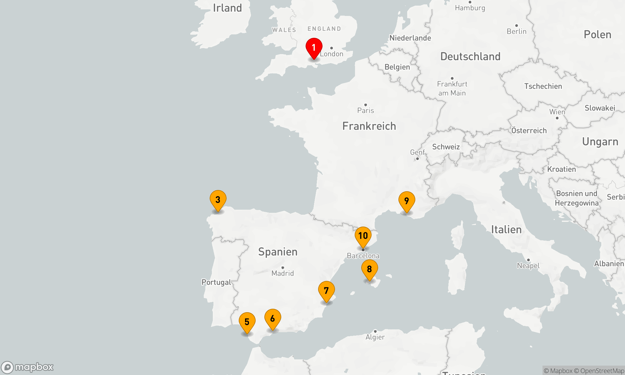 Route 9 Nächte - Mediterrane Entdeckungsreise