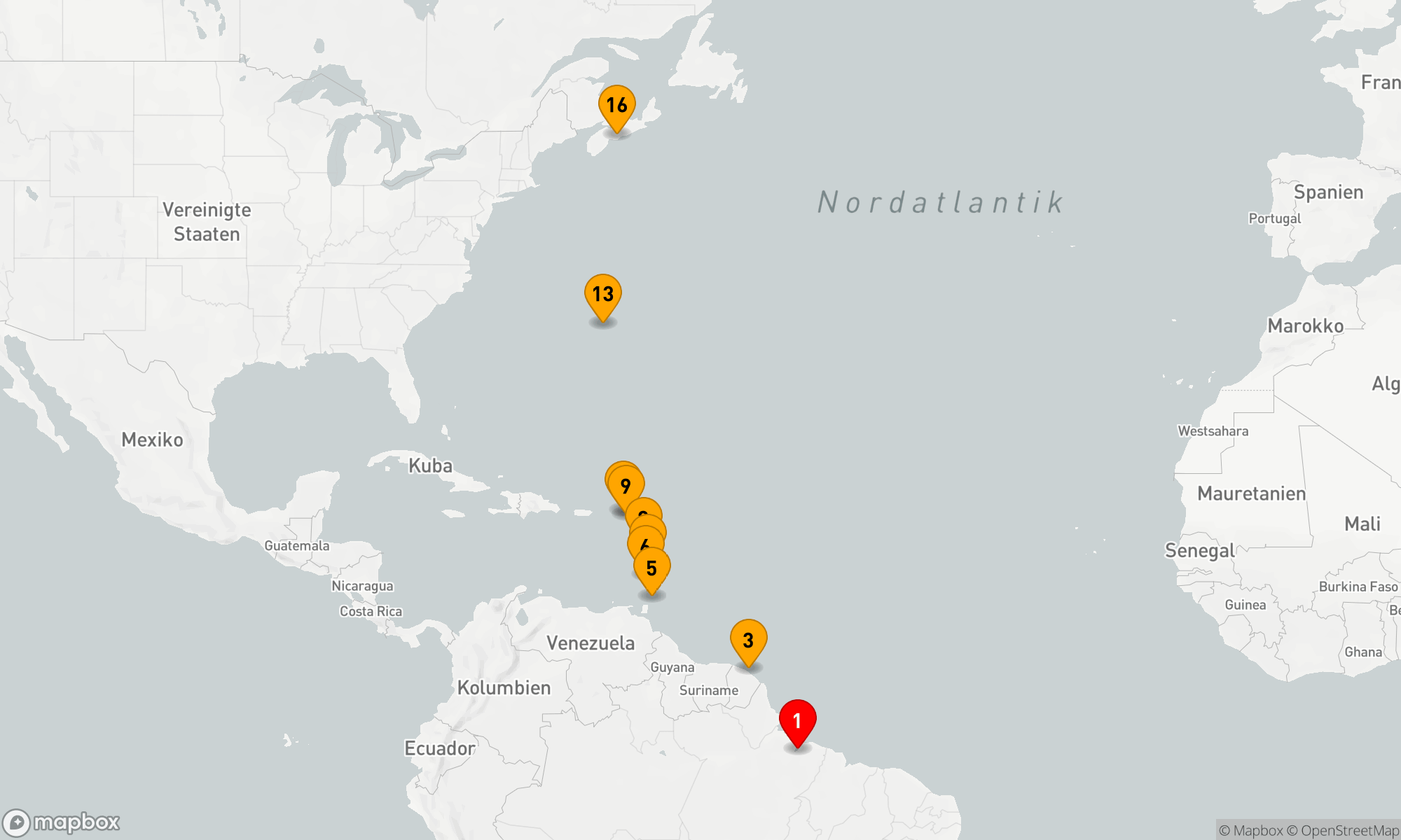 Route 15 Nächte - Expedition Karibische Inseln: Paradiese,  wie sie nur wenige kennen (INS2808)