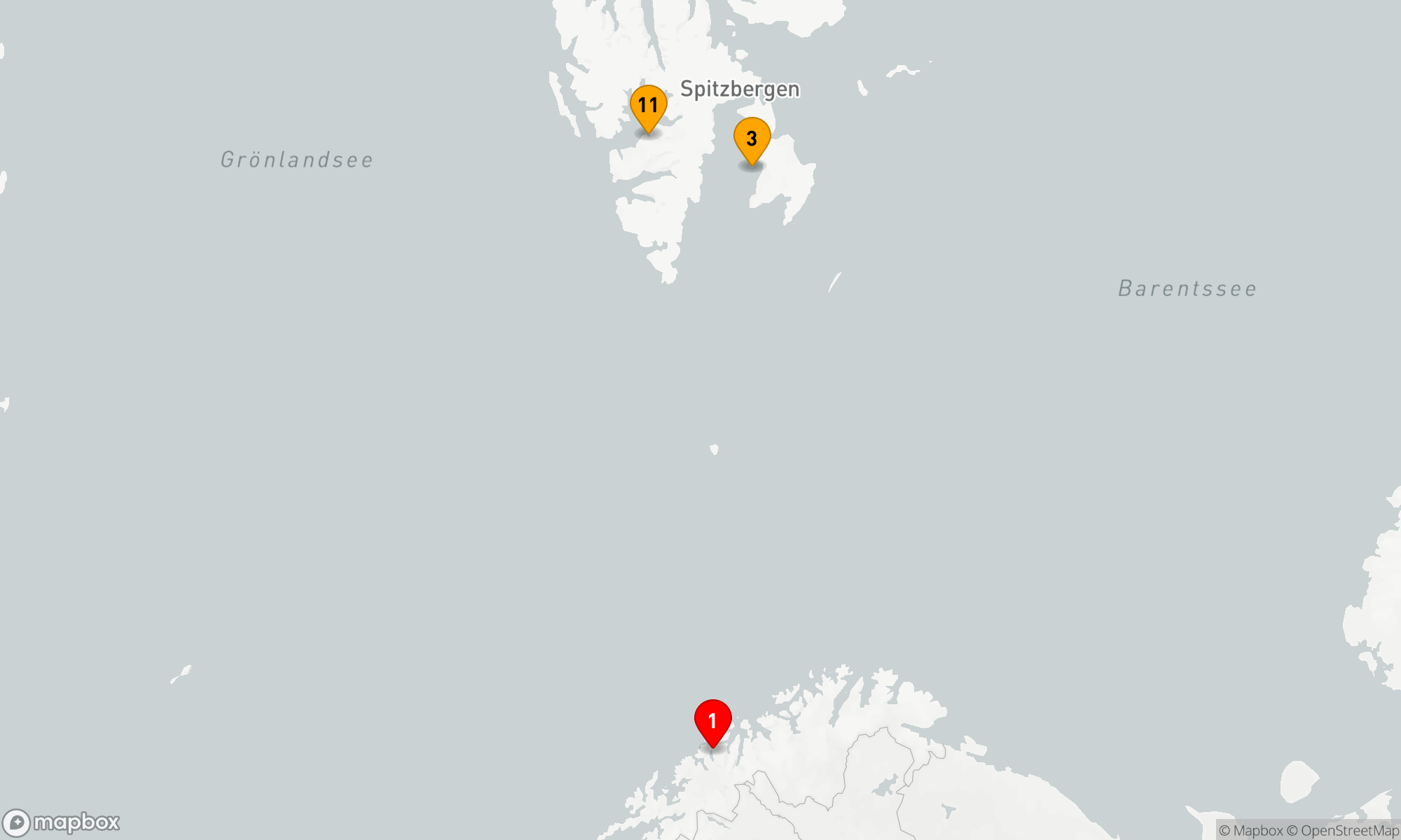 Route 10 Nächte - Expedition Spitzbergen-Umrundung: Polarer Mythos – rundum spektakulär (NAT2816)