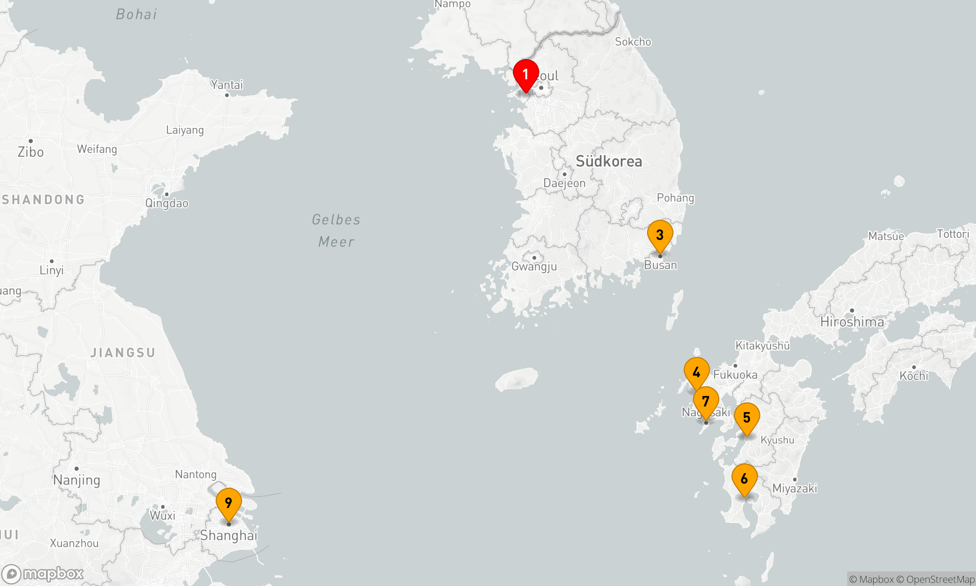 Route 8 Nächte - Kulturelle Schätze Asiens