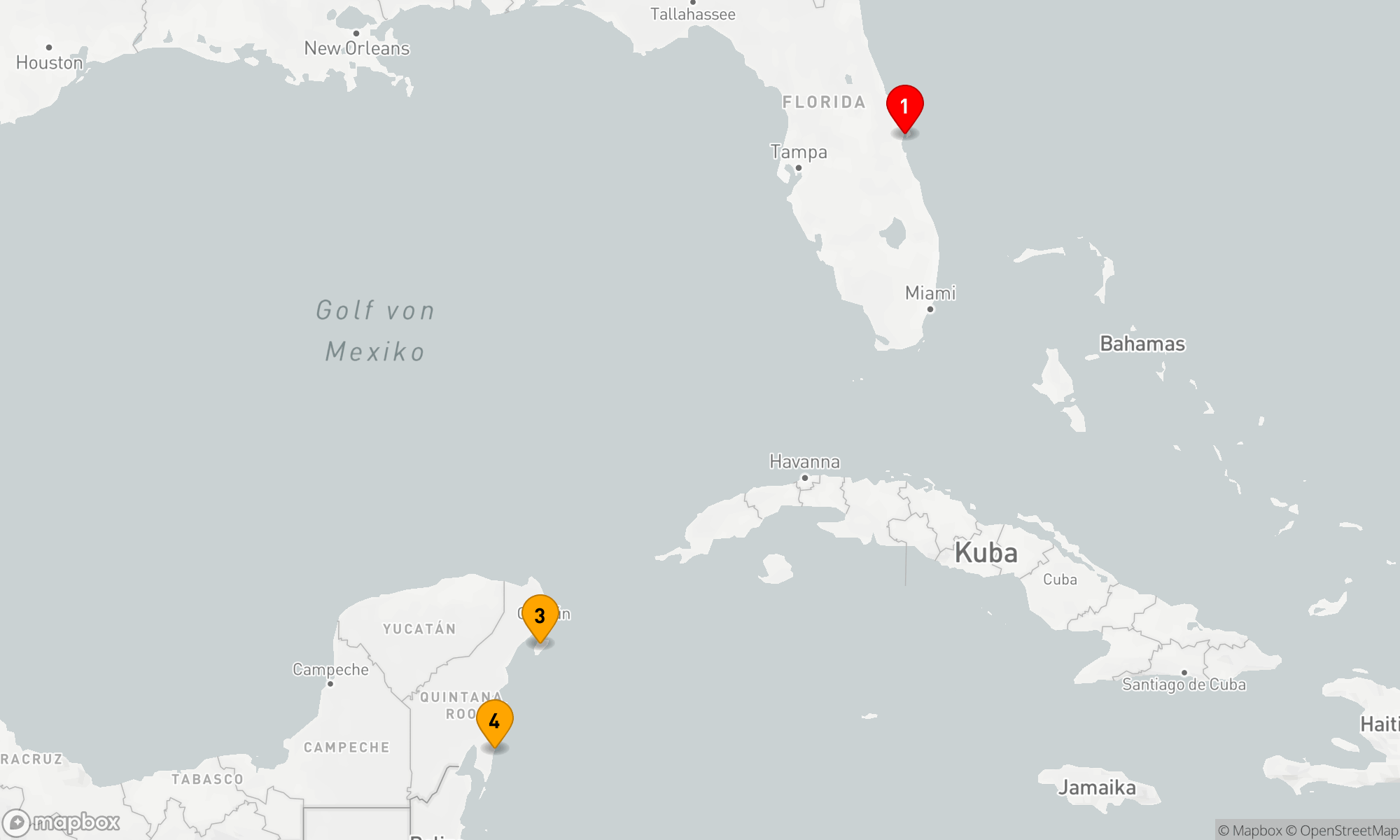 Route 5 Nächte - WESTKARIBIK-URLAUB