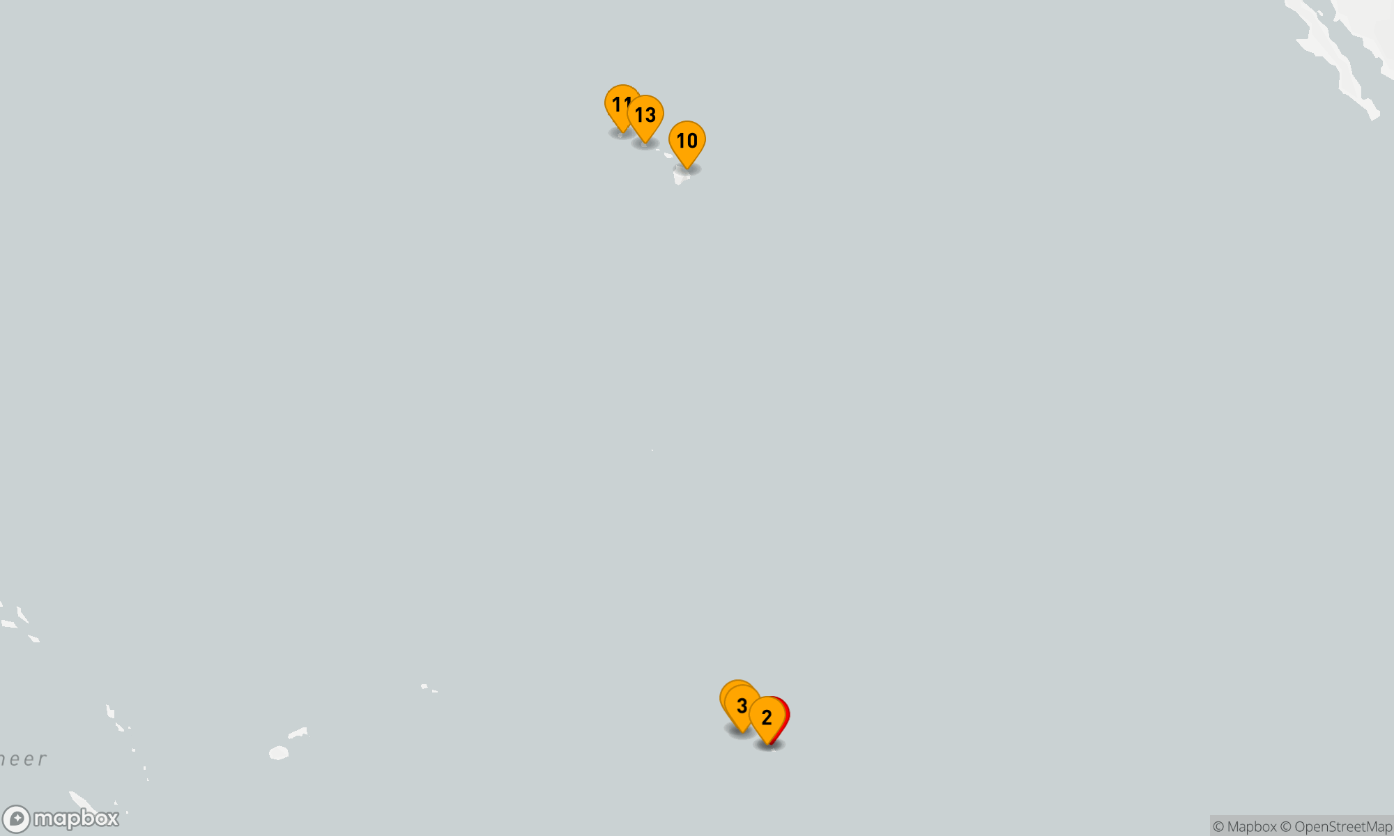 Route 12 Nächte - Inselhüpfen im Pazifischen Paradies