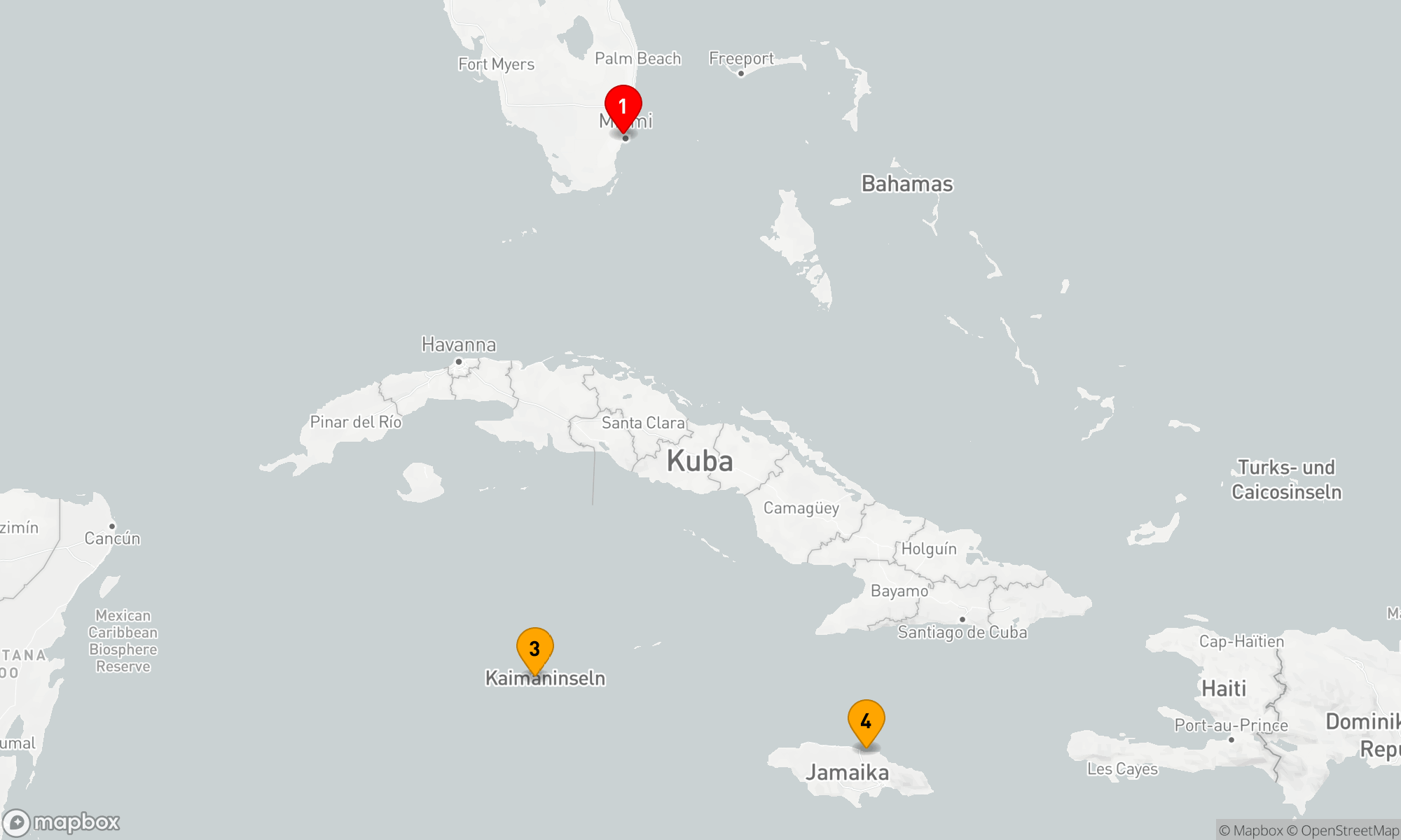 Route 5 Nächte - Karibische Poesie-Abenteuer
