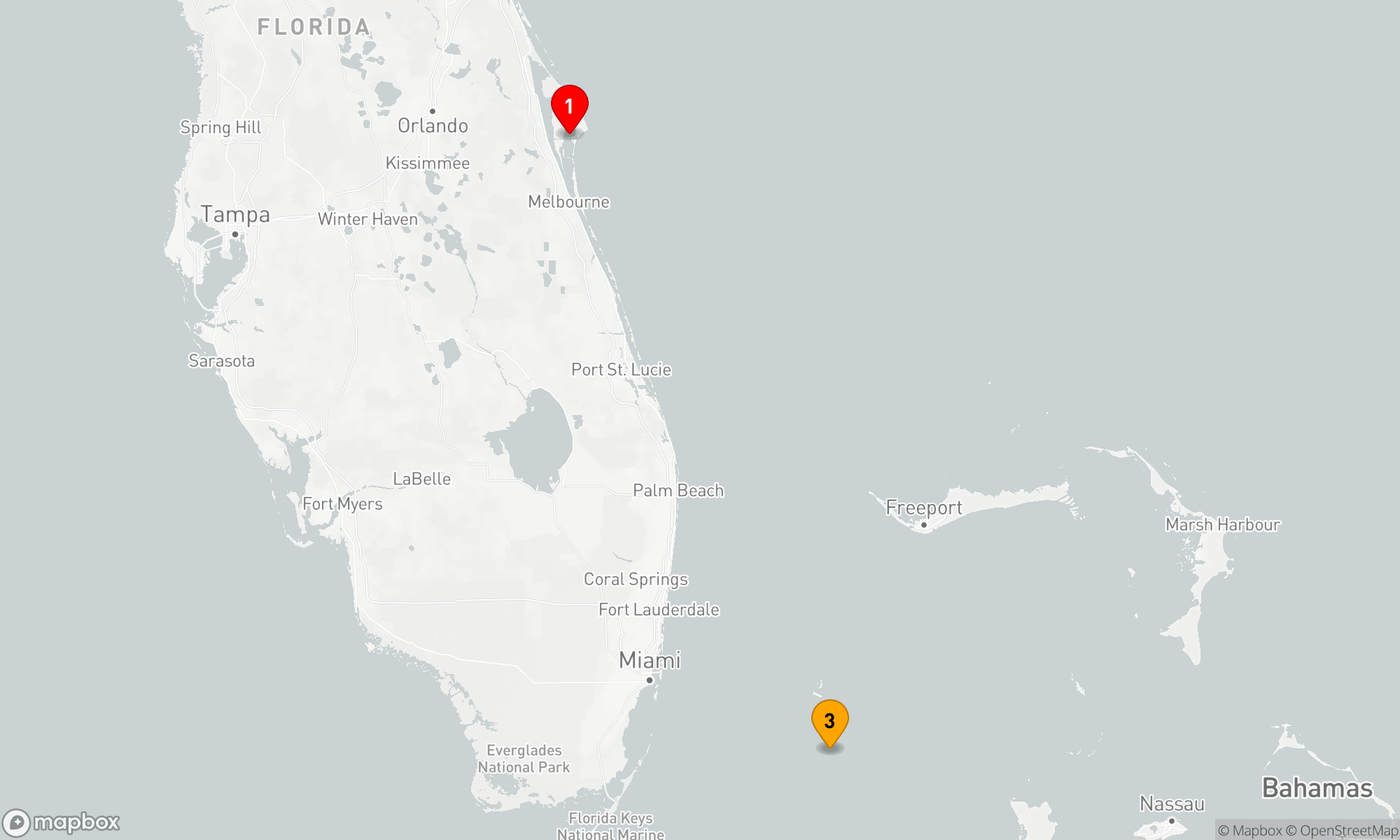 Route 3 Nächte - Verlockung der Meereswellen: Entdeckungsreise zur Ocean Cay Oase
