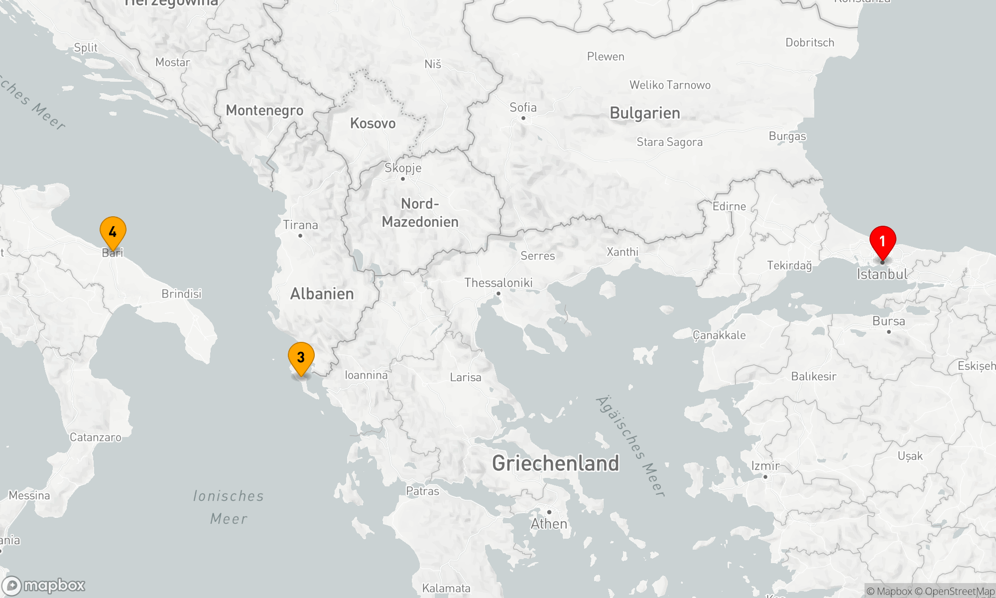 Route 3 Nächte - Ägäische Entdeckungsreise