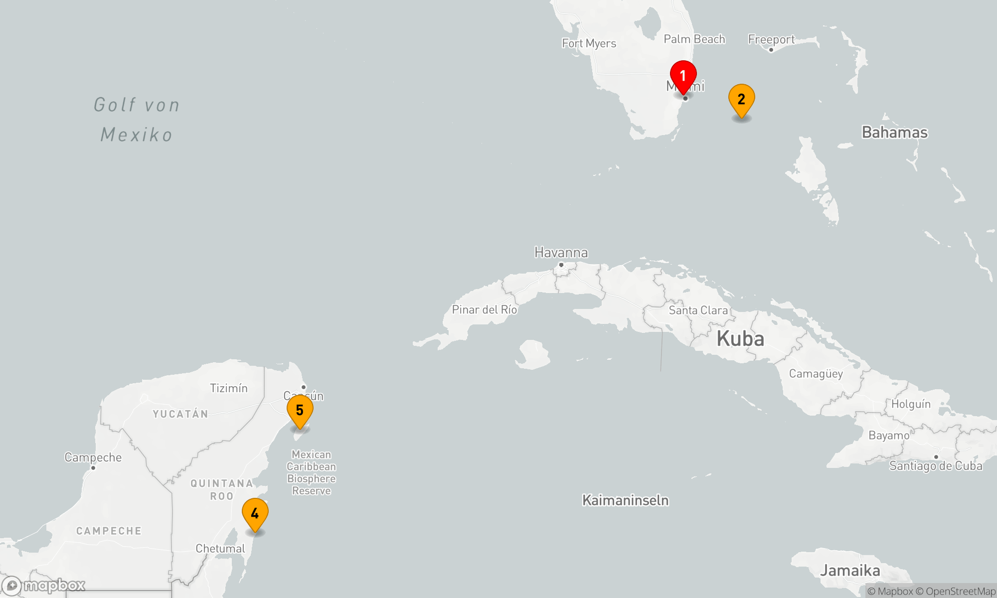 Route 6 Nächte - Karibische Entdeckungsreise