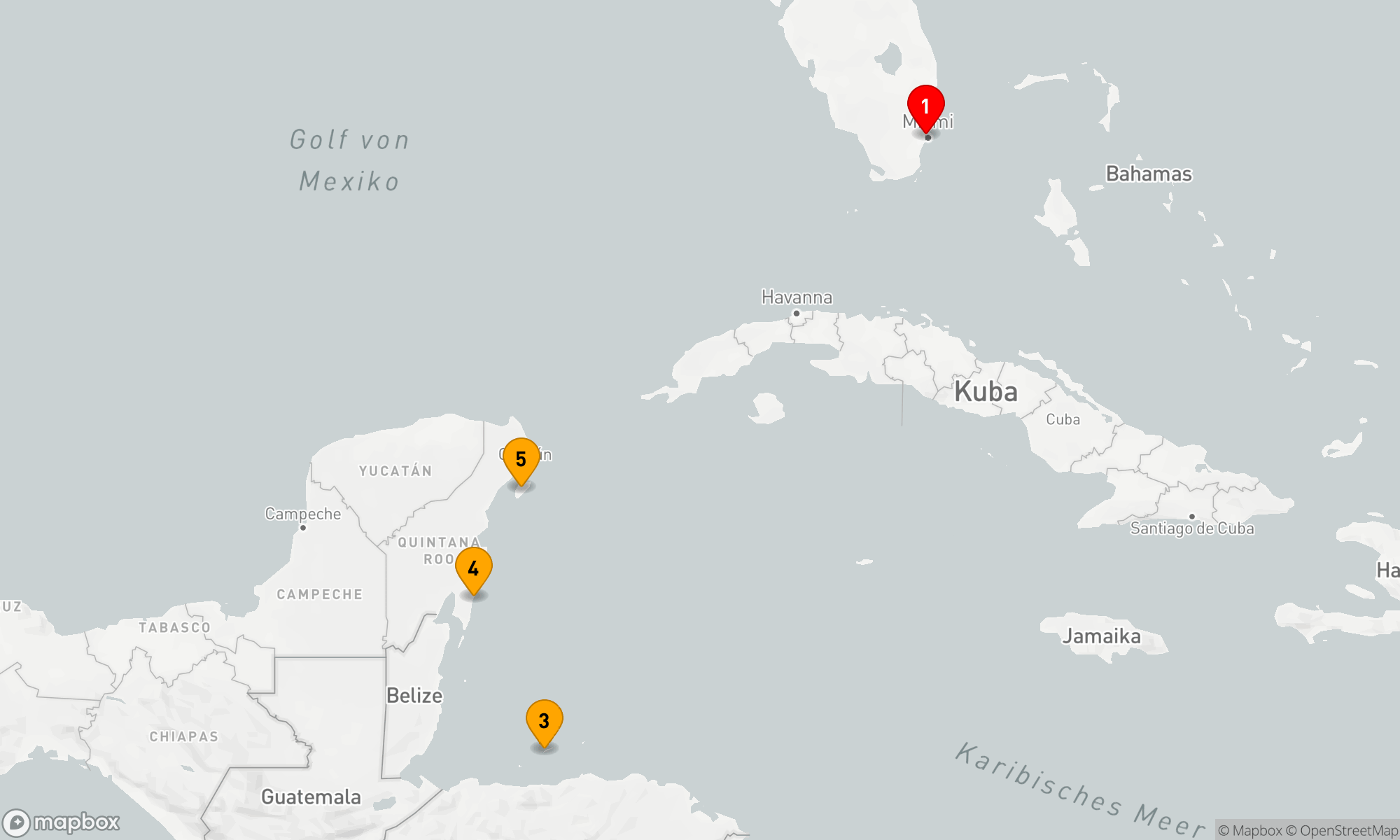 Route 7 Nächte - Karibische Entdeckungsreise ab Miami