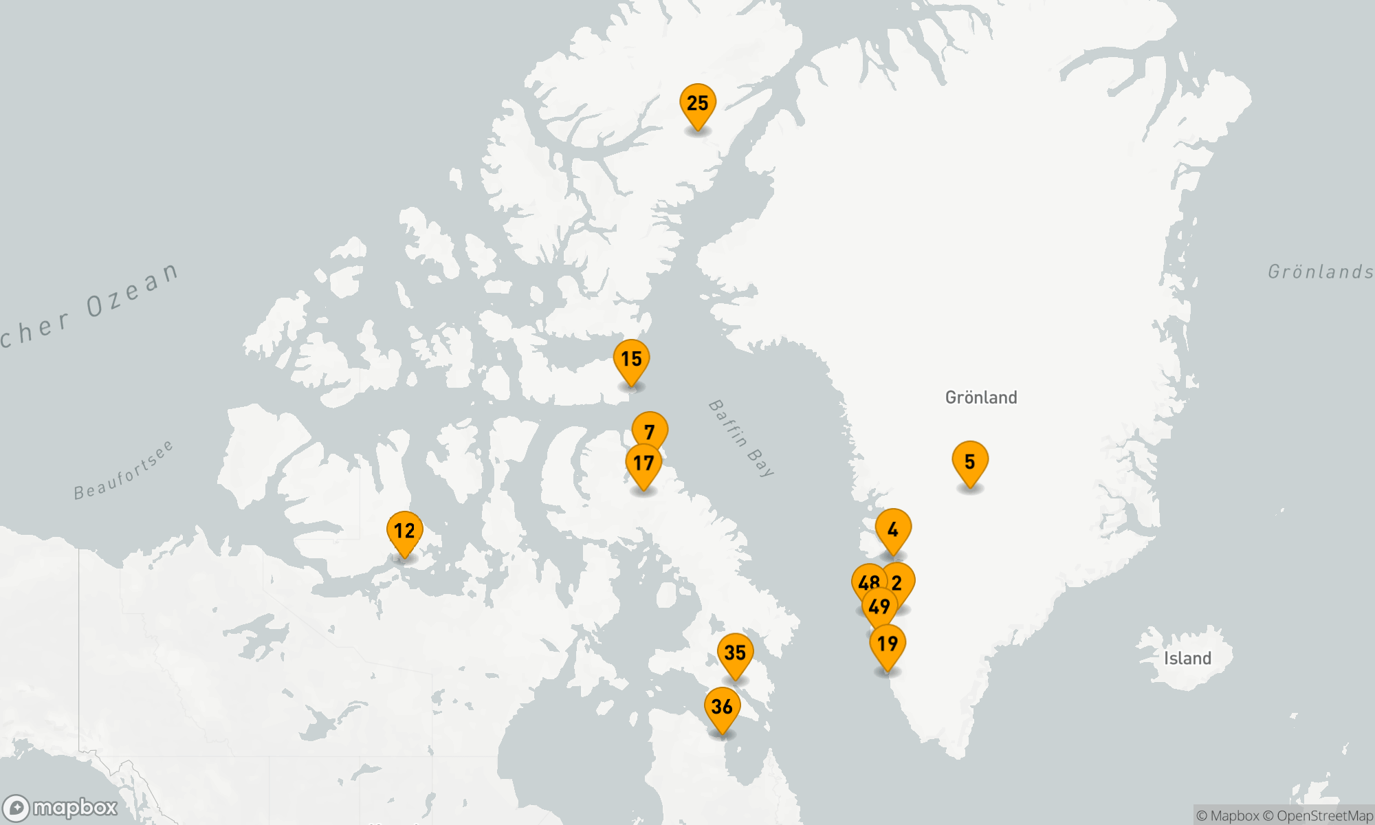 Route 49 Nächte - NORDWESTPASSAGE,  BAFFIN BAY & NUNAVUT EXPEDITION