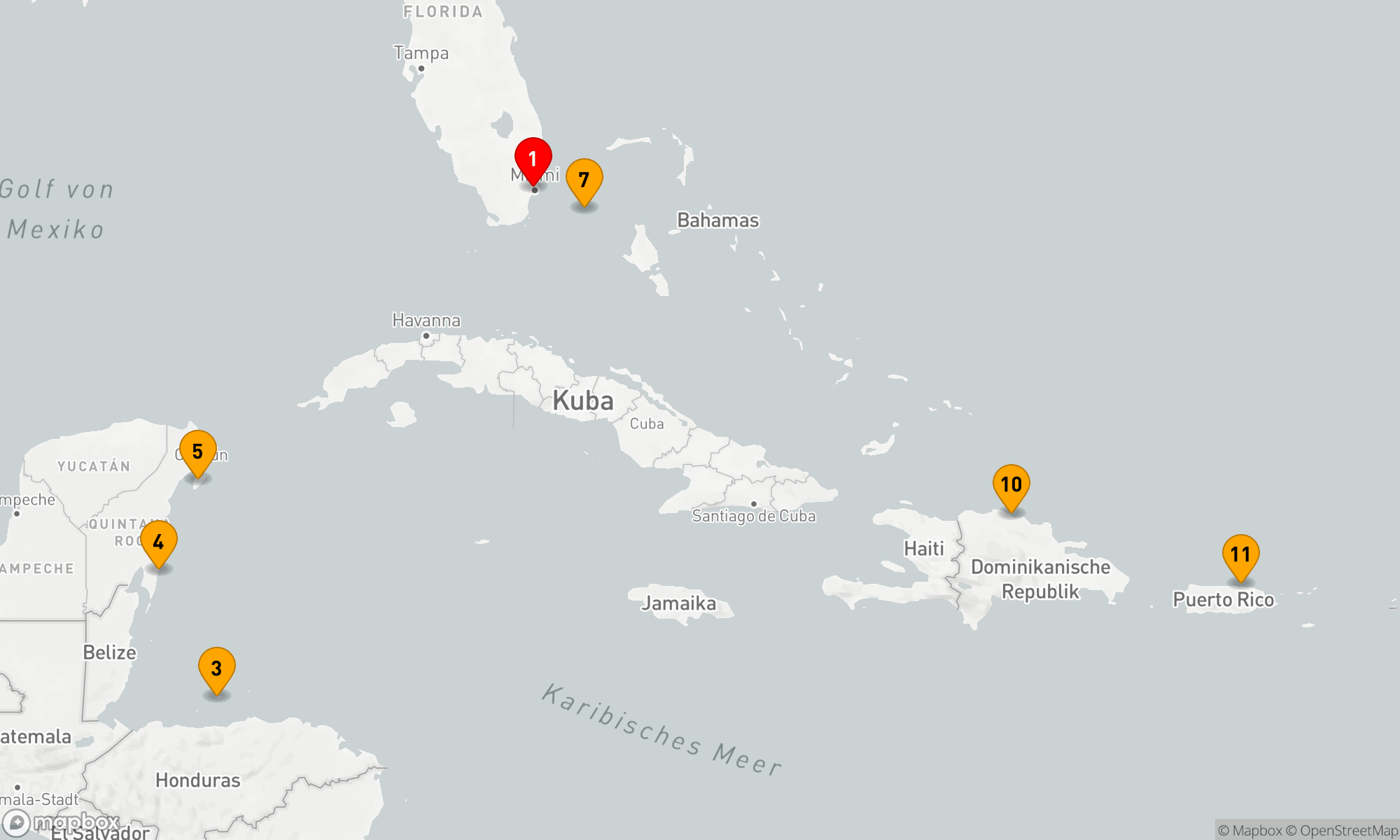 Route 14 Nächte - Karibische Entdeckungsreise