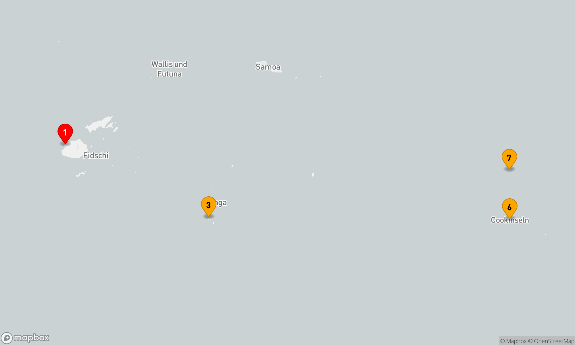 Route 10 Nächte - AZURE INSELN