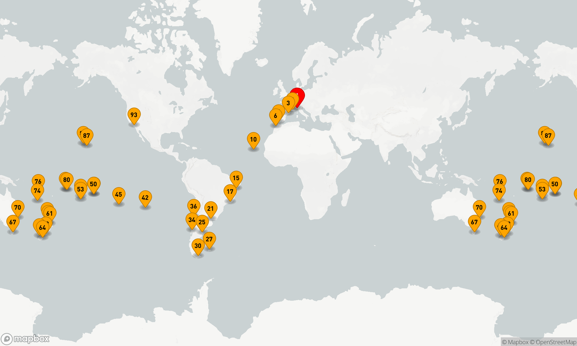 Route 92 Nächte - Weltmeer-Entdeckungsreise