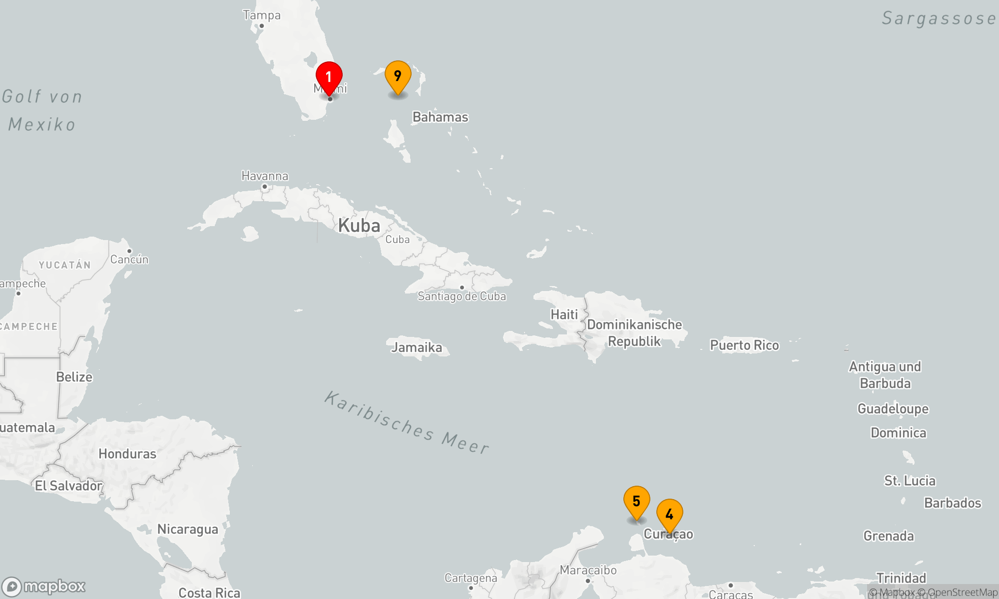 Route 9 Nächte - SÜDLICHE KARIBIK & PERFEKTER TAG