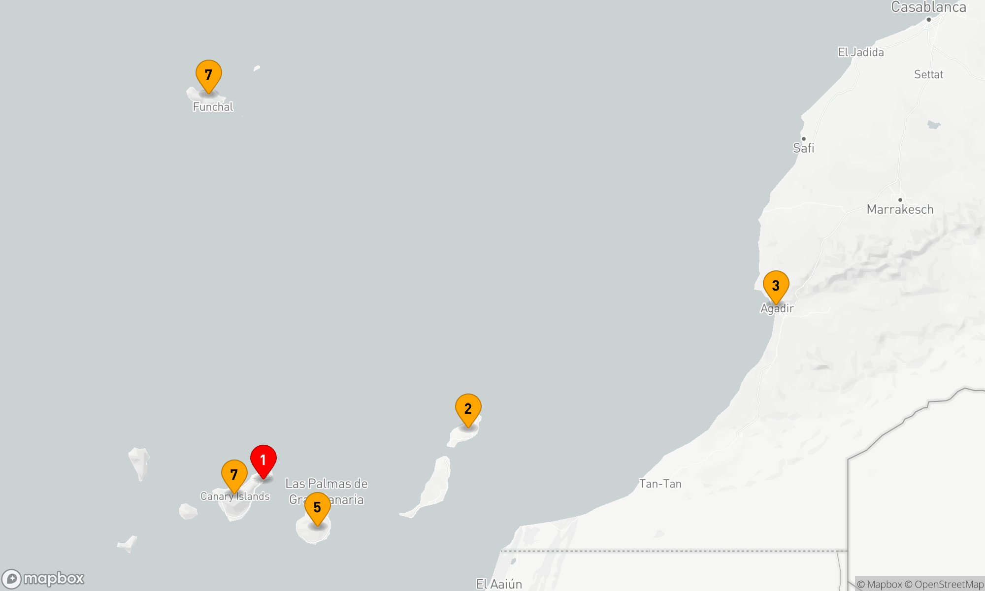 Route 7 Nächte - Inselträume und maritimes Abenteuer