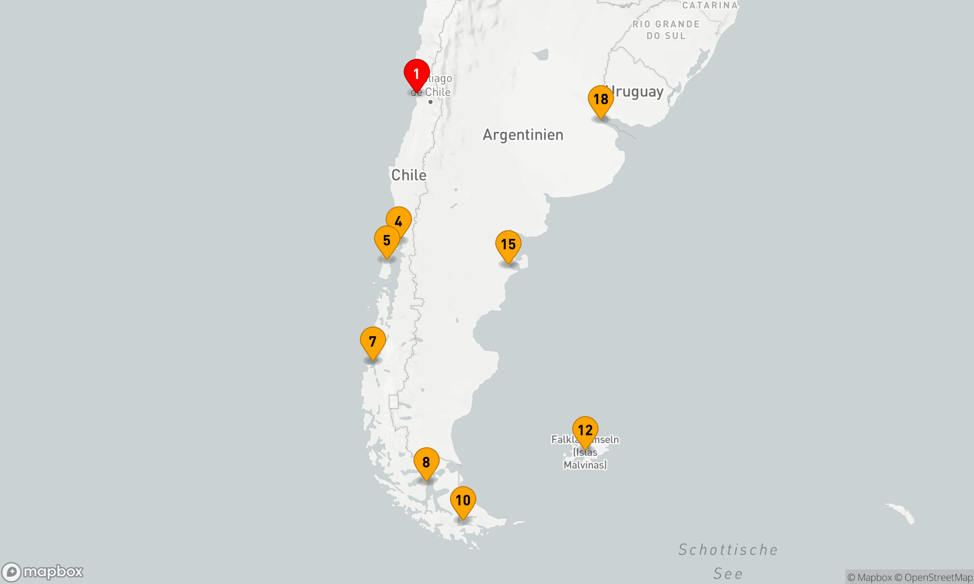 Route 17 Nächte - Von den Anden zu den Pinguinen: Patagonische Entdeckungsreise