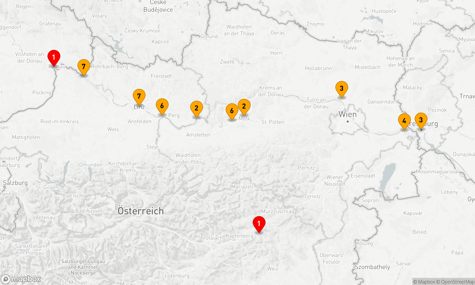 Route 7 Nächte - Donau mit Hund