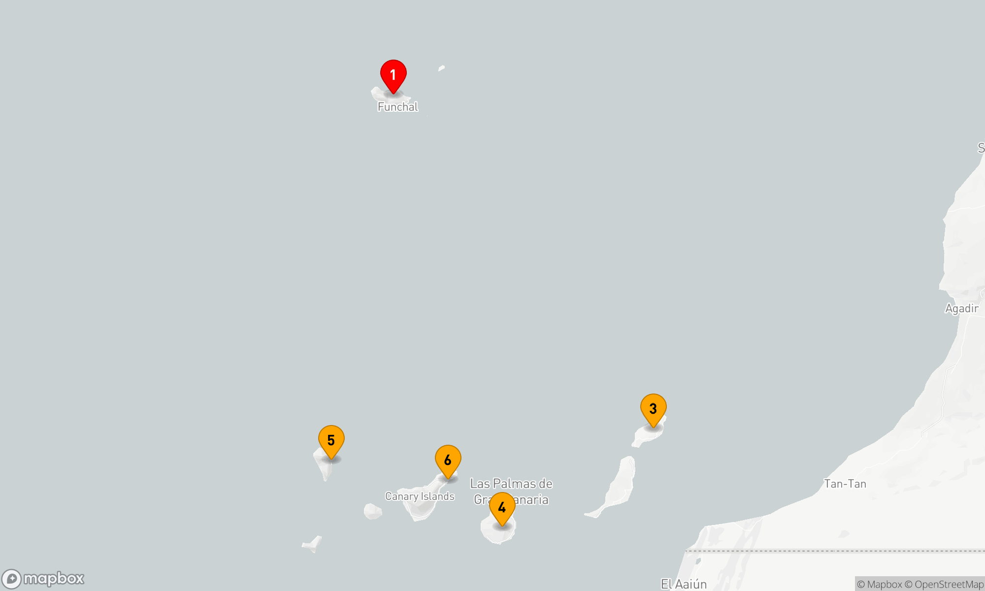 Route 7 Nächte - Die Wunder der Atlantischen Inseln