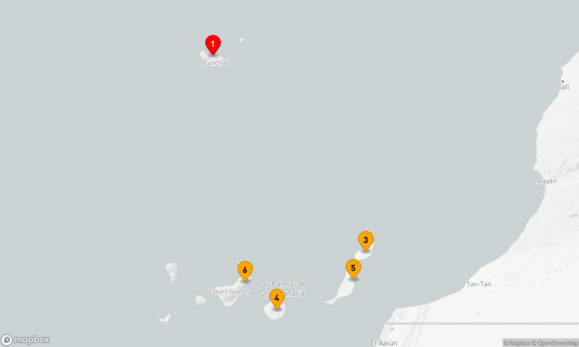 Route 7 Nächte - Inselparadies Atlantik