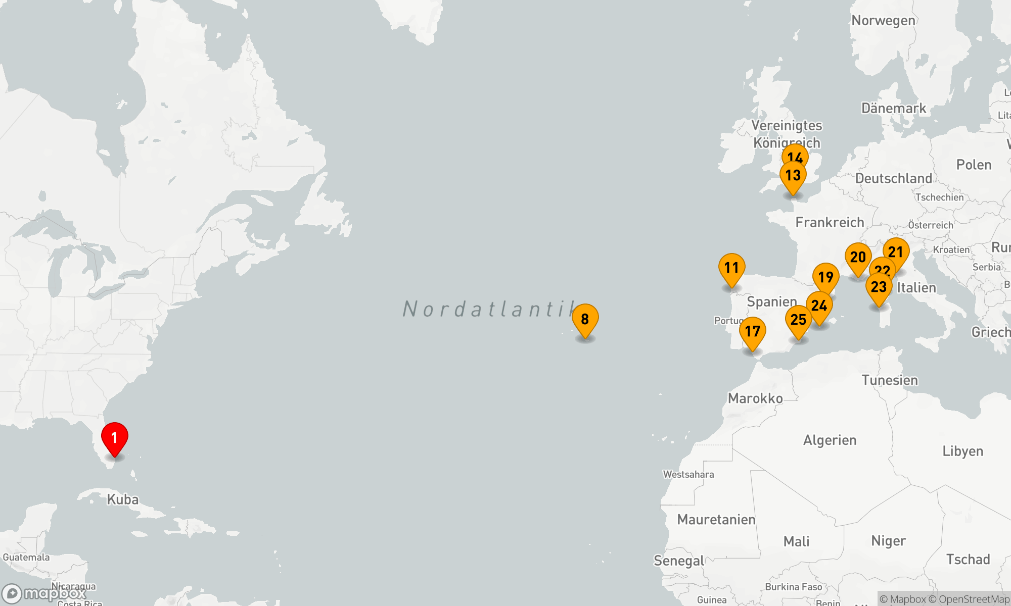 Route 28 Nächte - Großes Abenteuer Westeuropa