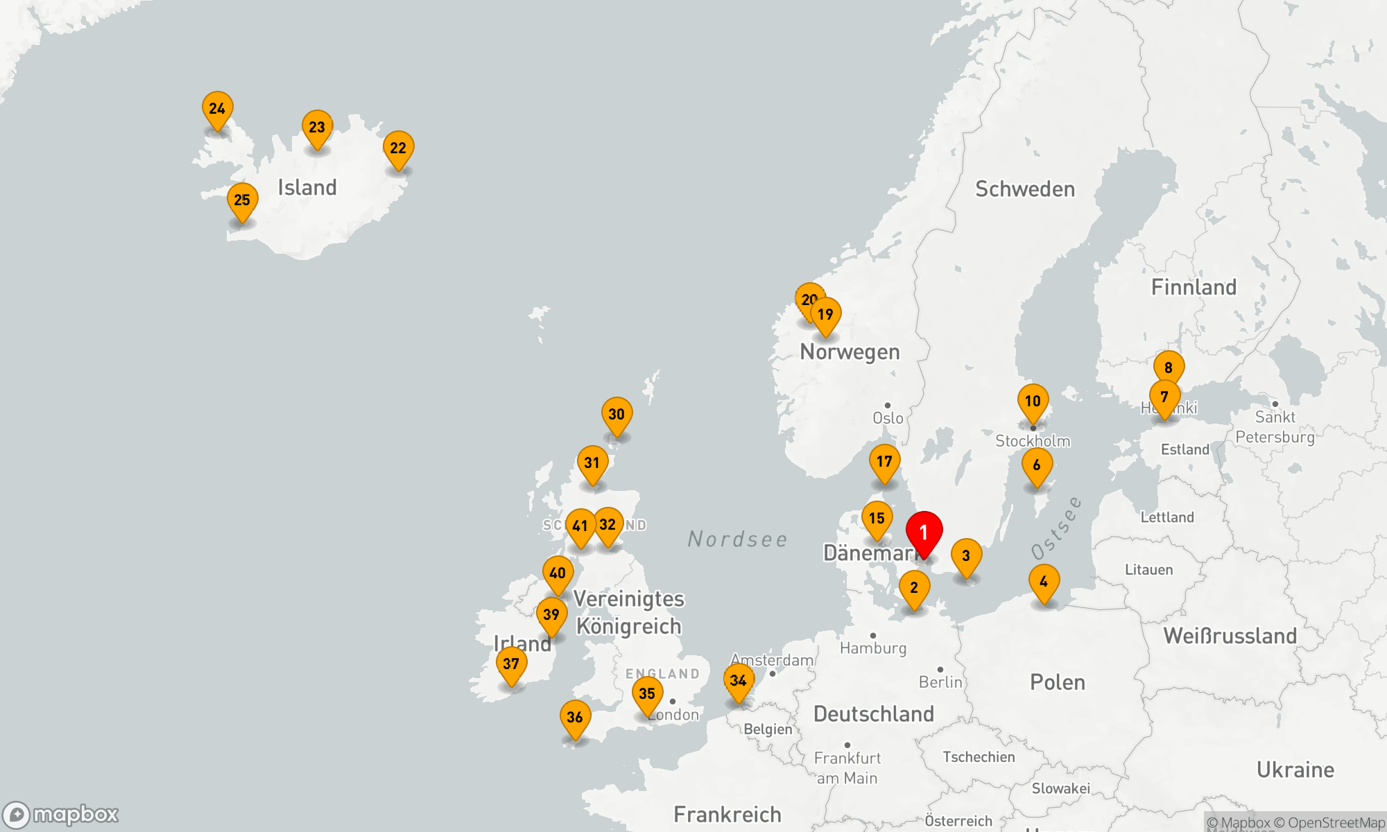 Route 42 Nächte - Nordeuropa-Explorer