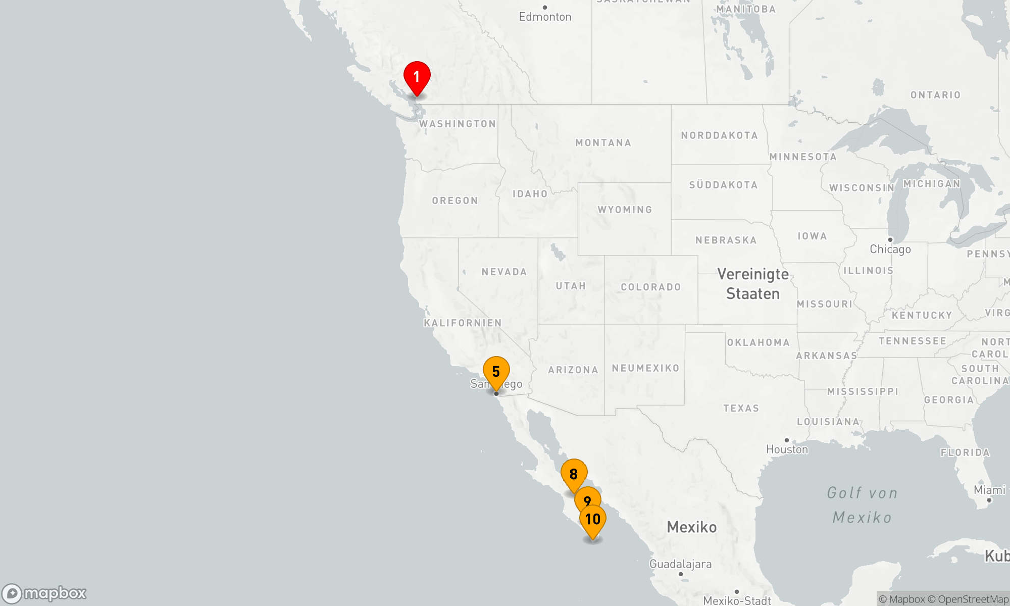 Route 11 Nächte - BAJA-HALBINSEL & PAZIFIKKÜSTE
